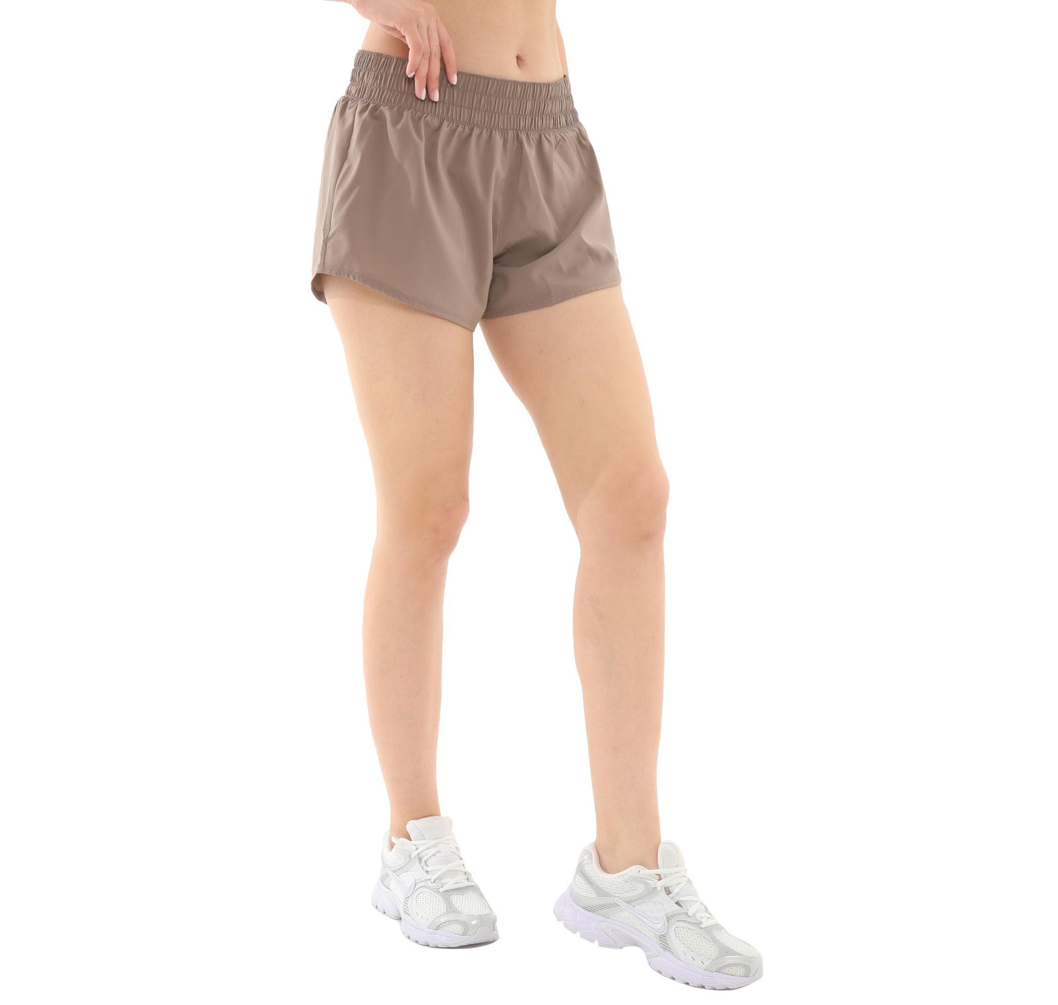 Nike Nike W Nk One Df Mr 3In Br Short Kadın Şort Ve Kapri Kahve - 3