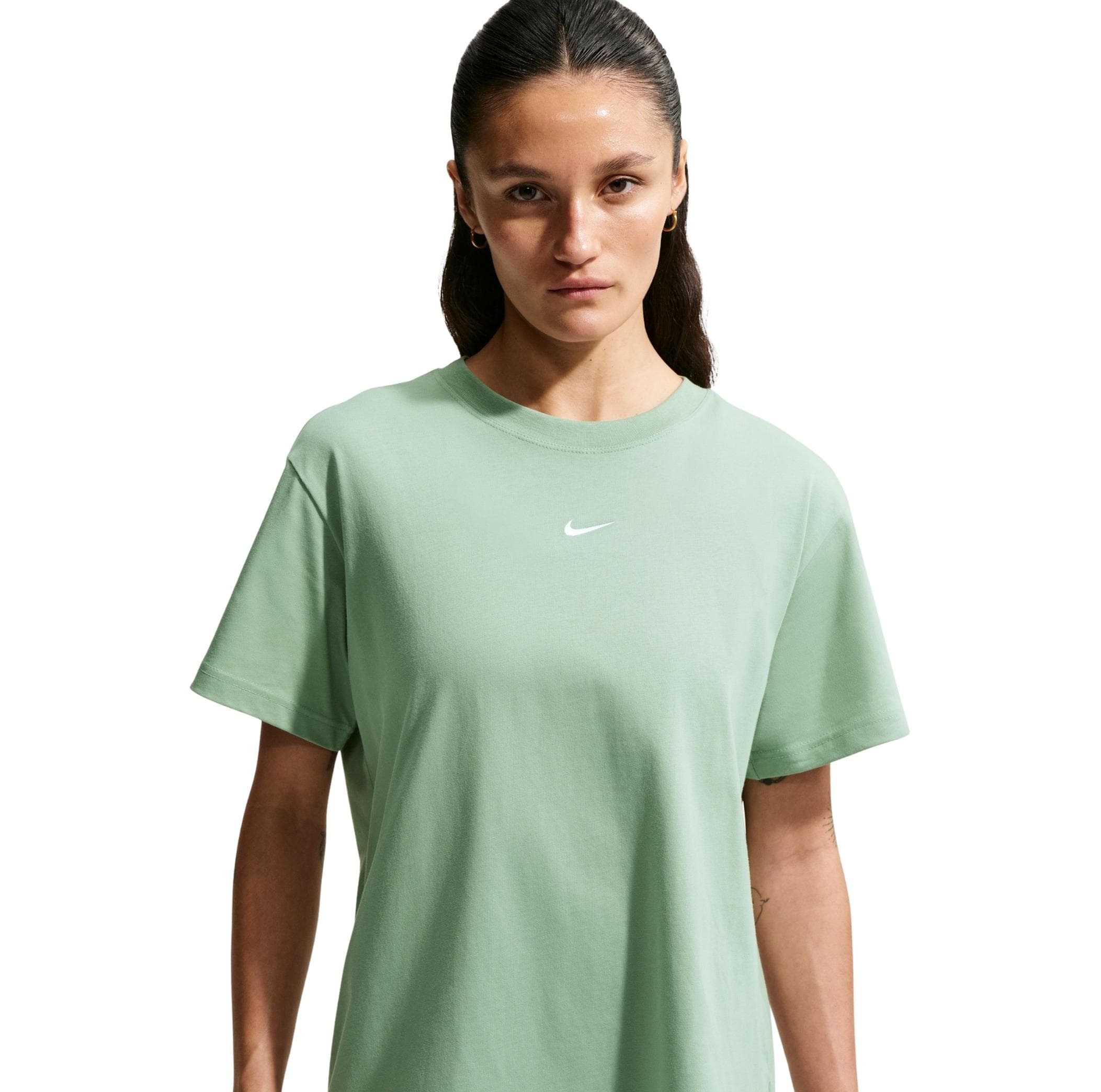 Nike Nike W Nsw Classıc Ss Tee Kadın T-Shirt Yeşil - 3