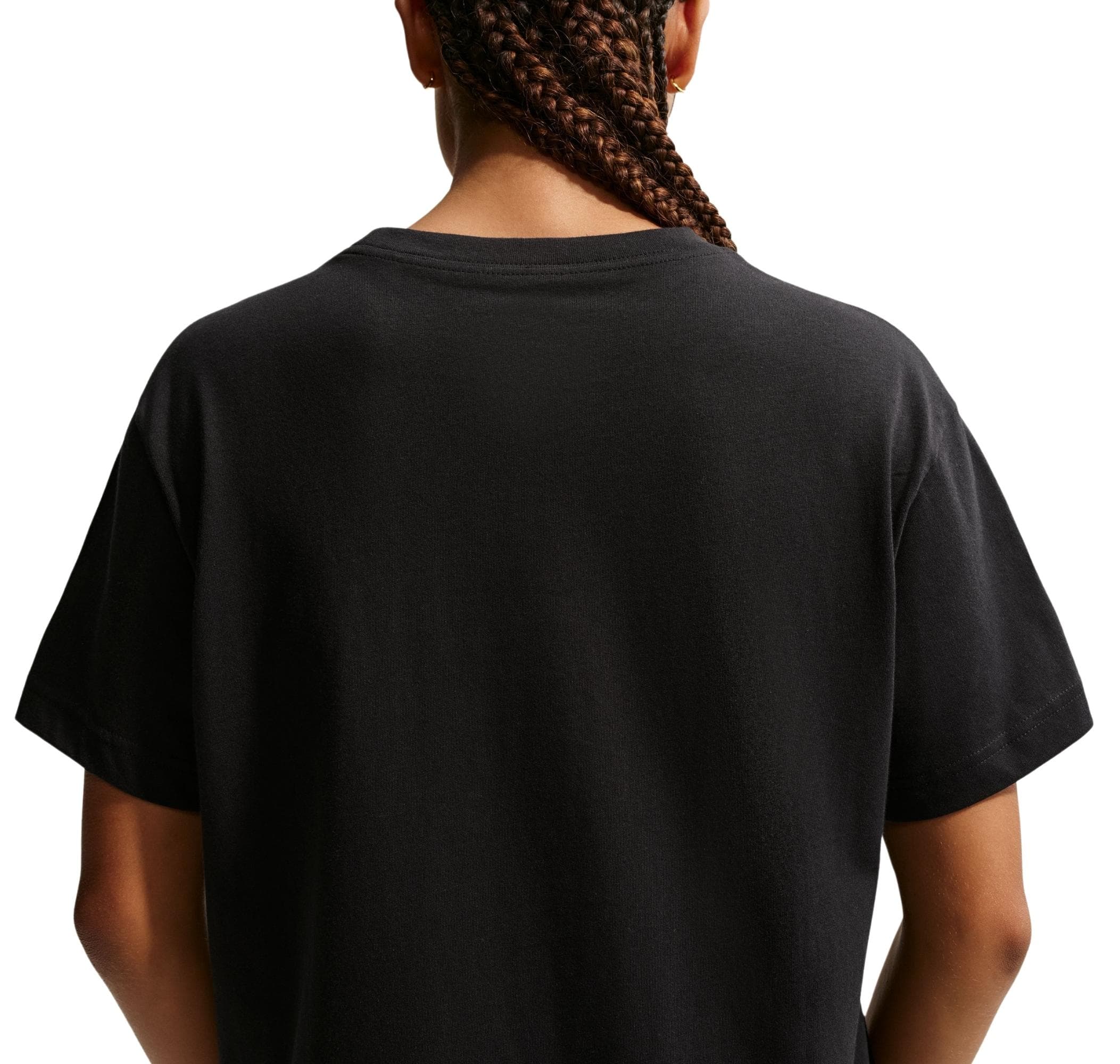Nike Nike W Nsw Clsc Bf Oc Inconnect Tee Kadın T-Shirt Siyah - 4