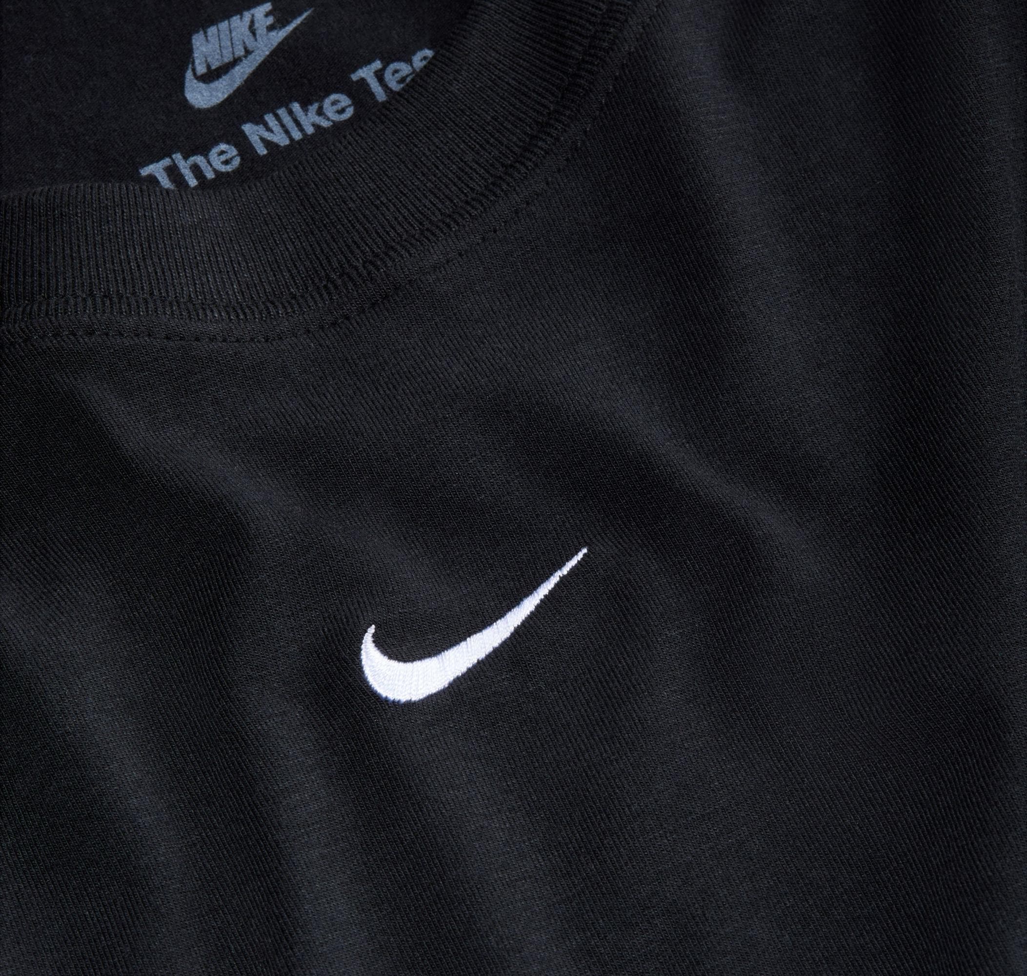 Nike Nike W Nsw Nk Chll Knt Md Crp Kadın T-Shirt Siyah - 4