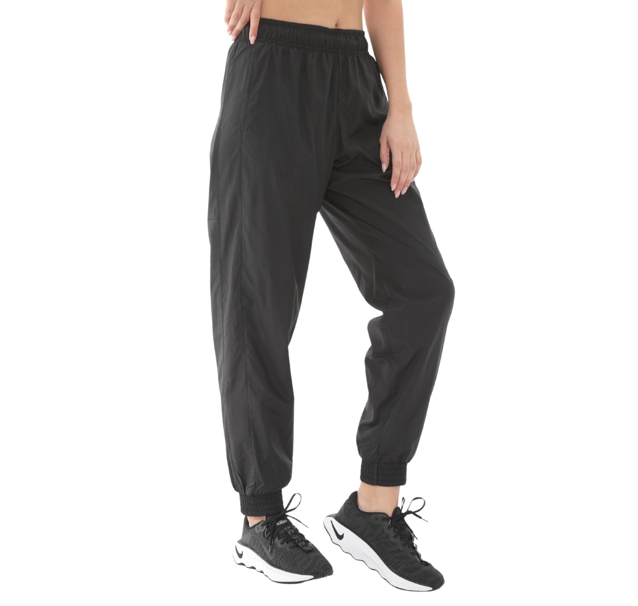 Nike Nike W Nsw Otg Uv Essntl Wvn Mr Jg Kadın Eşofman Altı Siyah - 3