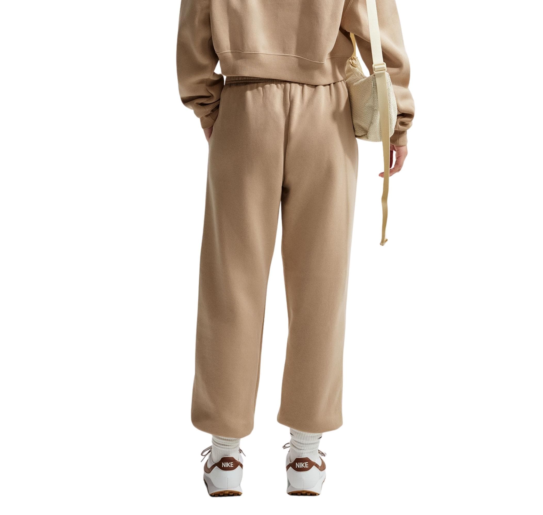 Nike Nike W Nsw Phnx Flc Hr Os Pant 2 Kadın Eşofman Altı Kahve - 3