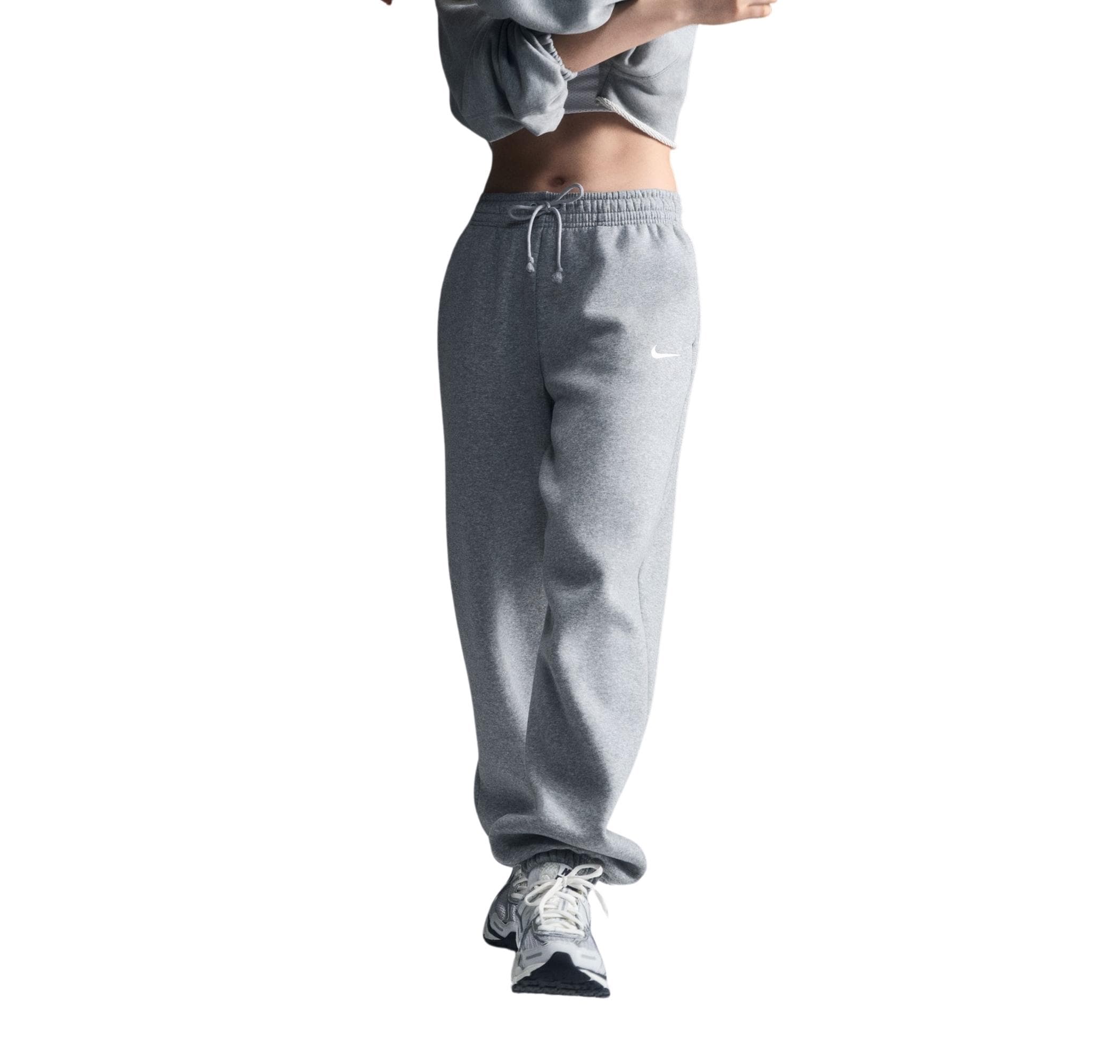 Nike Nike W Nsw Phnx Flc Hr Os Pant 2 Kadın Eşofman Altı Gri - 2
