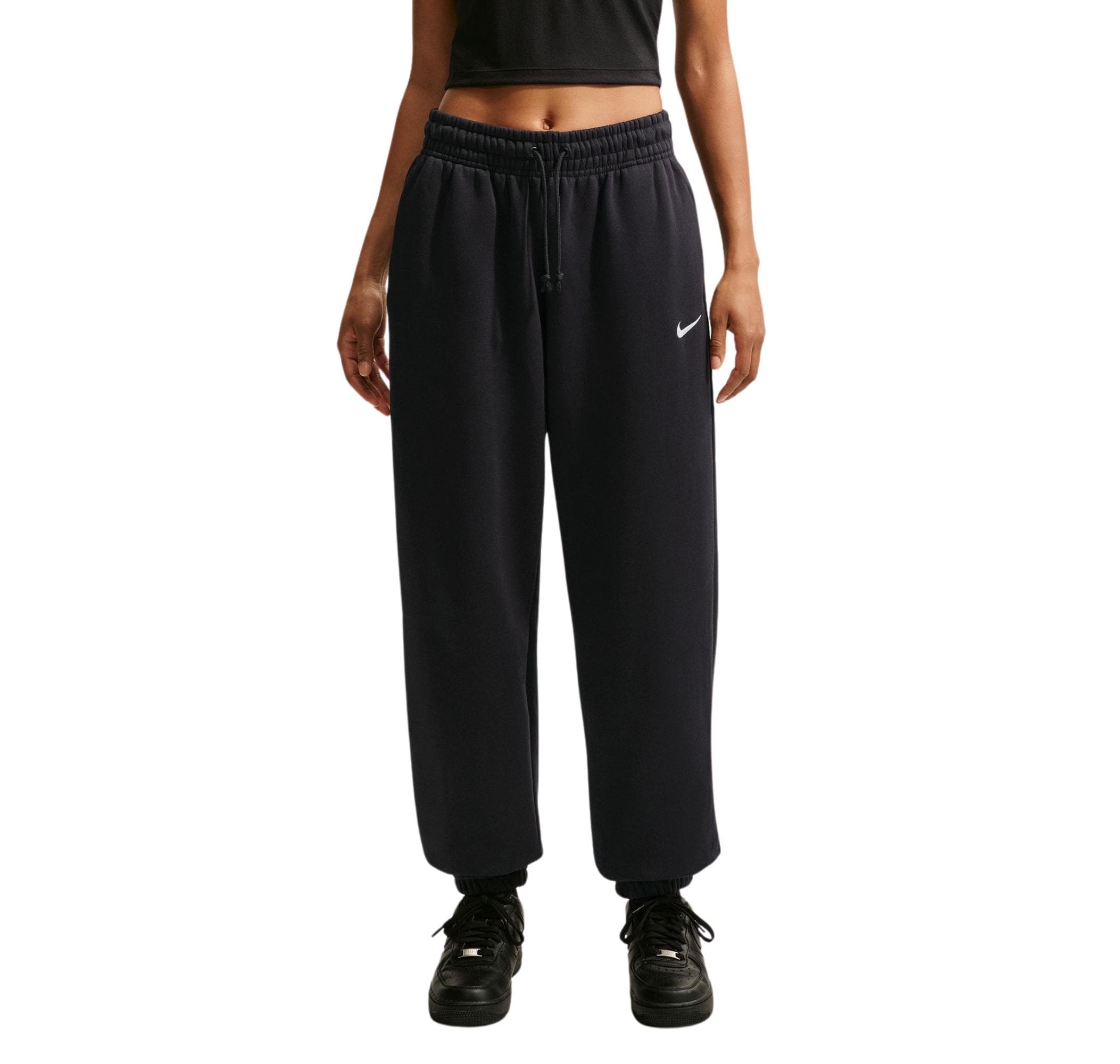 Nike Nike W Nsw Phnx Flc Hr Os Pant 2 Kadın Eşofman Altı Siyah - 2