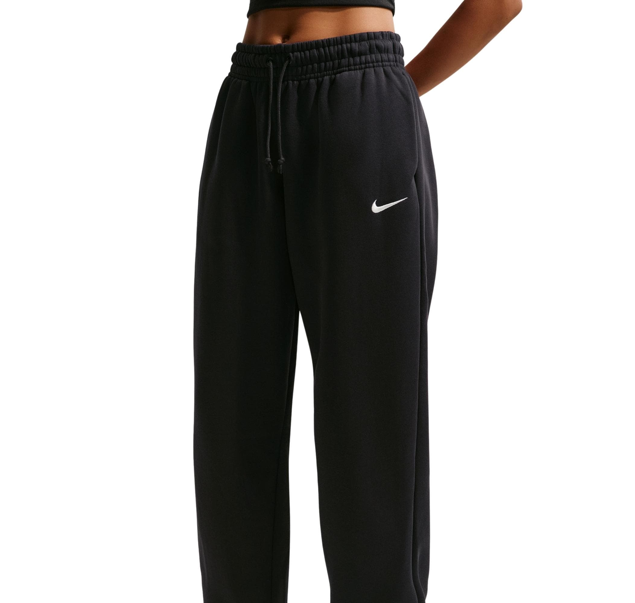 Nike Nike W Nsw Phnx Flc Hr Os Pant 2 Kadın Eşofman Altı Siyah - 3