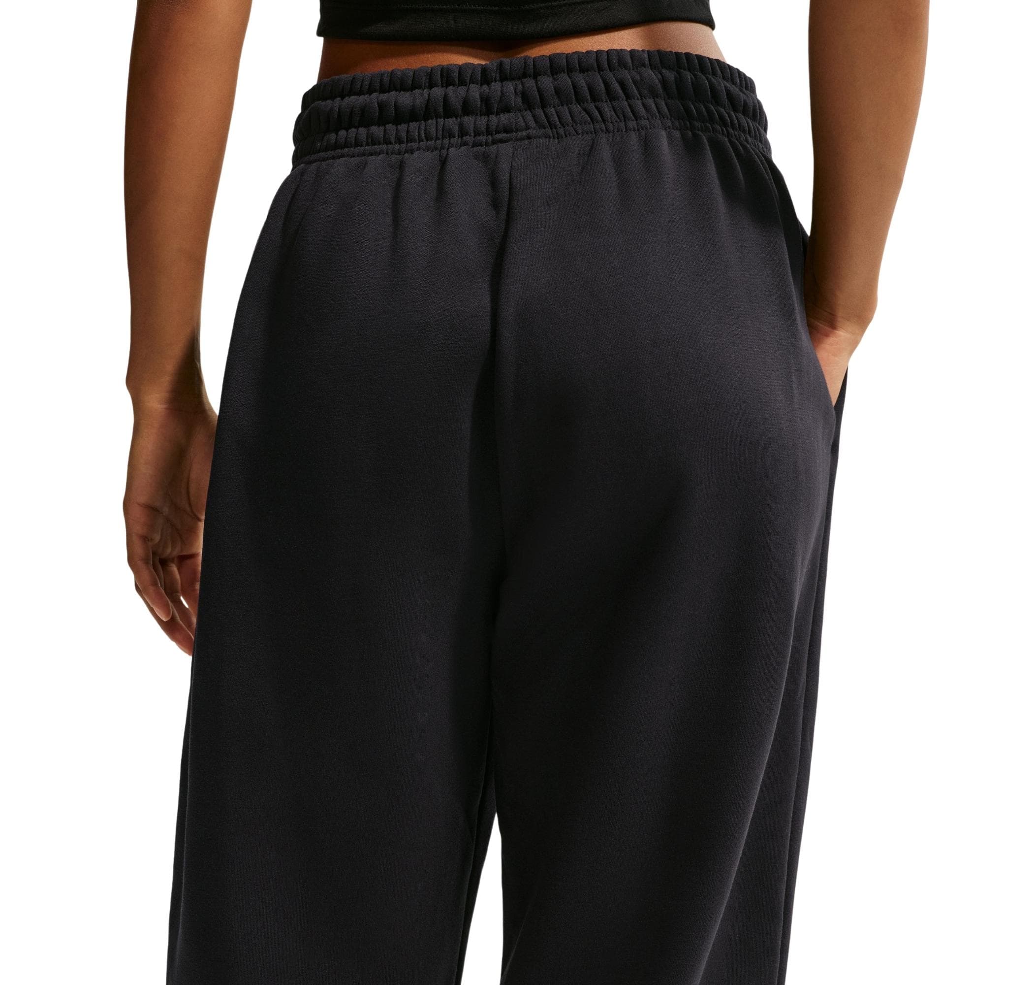 Nike Nike W Nsw Phnx Flc Hr Os Pant 2 Kadın Eşofman Altı Siyah - 6