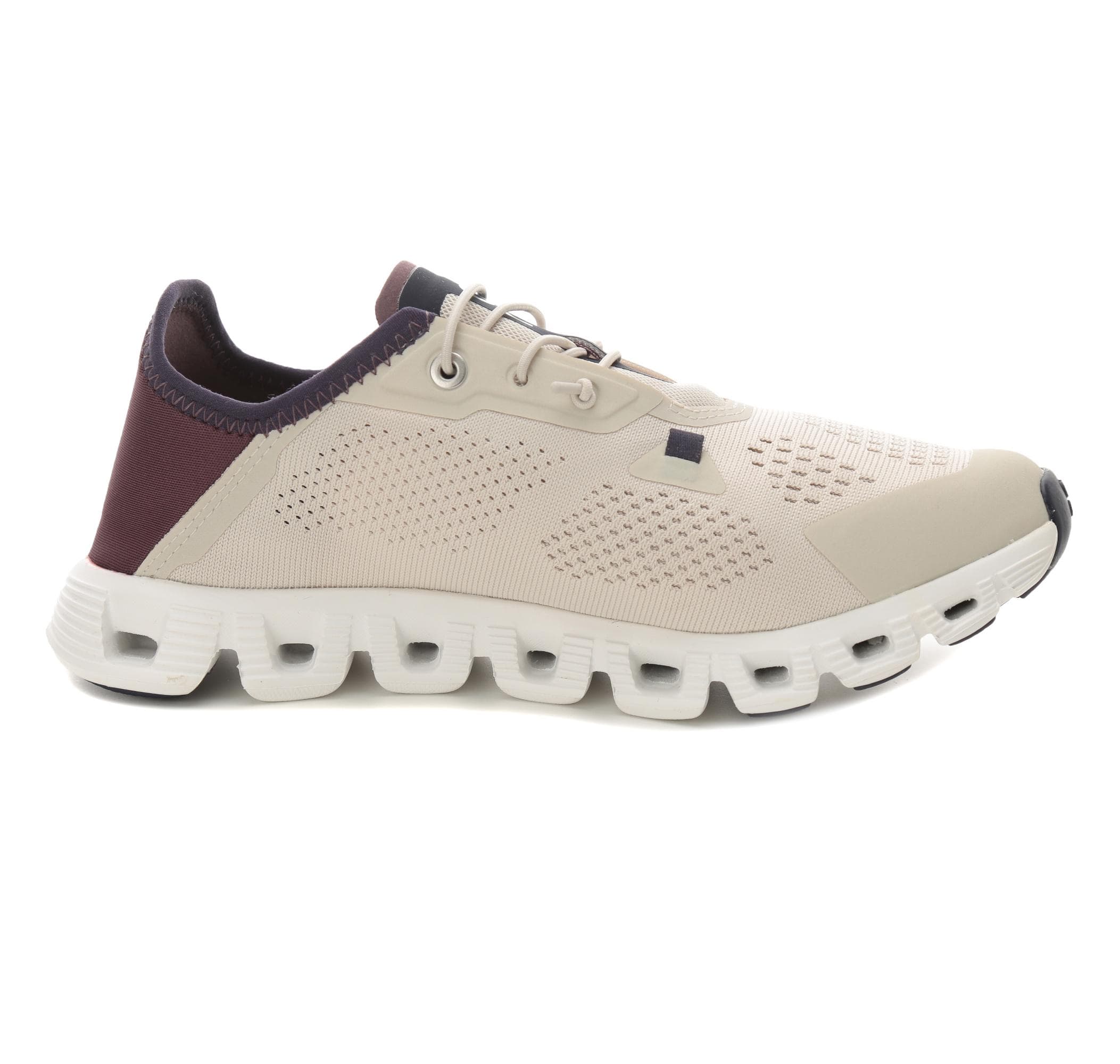 On On Cloud 5 Coast Kadın Spor Ayakkabı Krem - 4