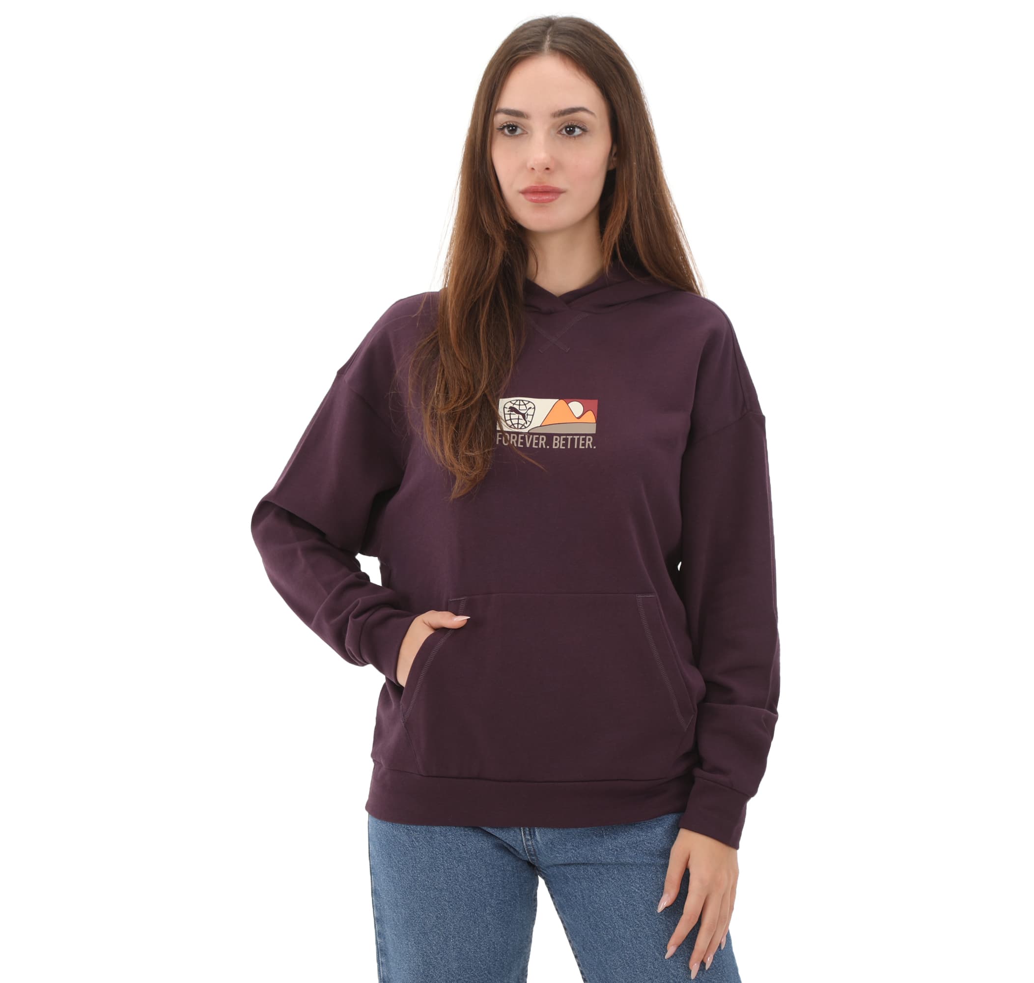 Puma Puma Better Sportswear Hoodie Kadın Sweatshirt Siyah - 3