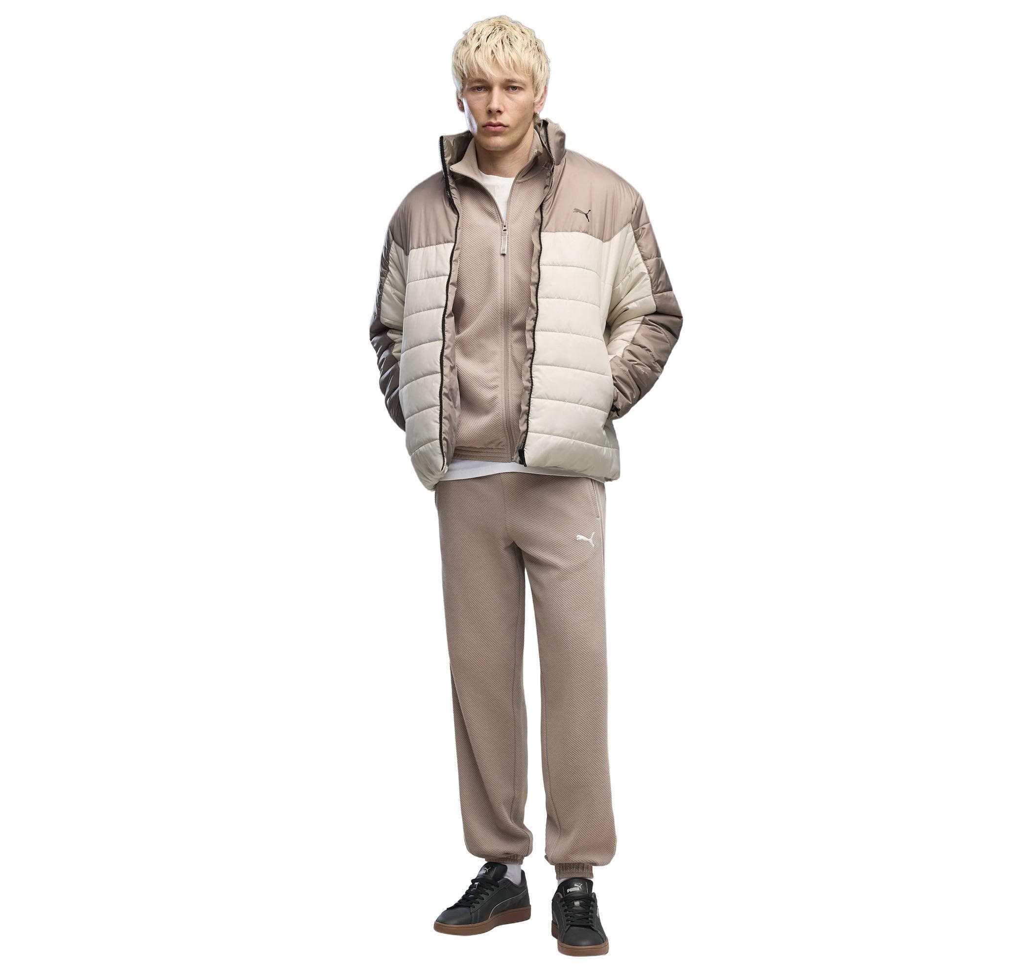 Puma Puma Class Elevated Sweatpan Erkek Eşofman Altı Haki - 3