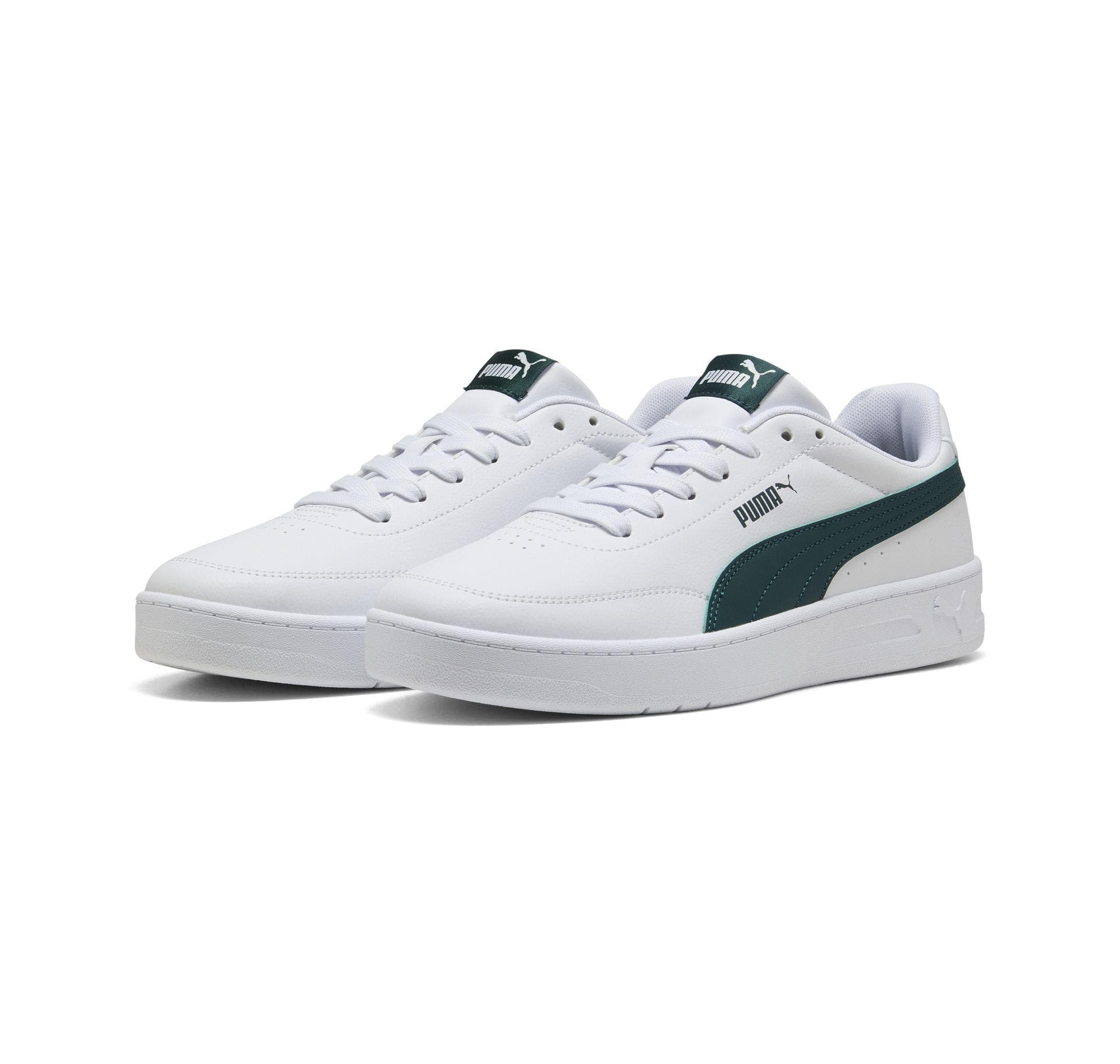 Puma Puma Court Classic Clean Erkek Spor Ayakkabı Beyaz - 2