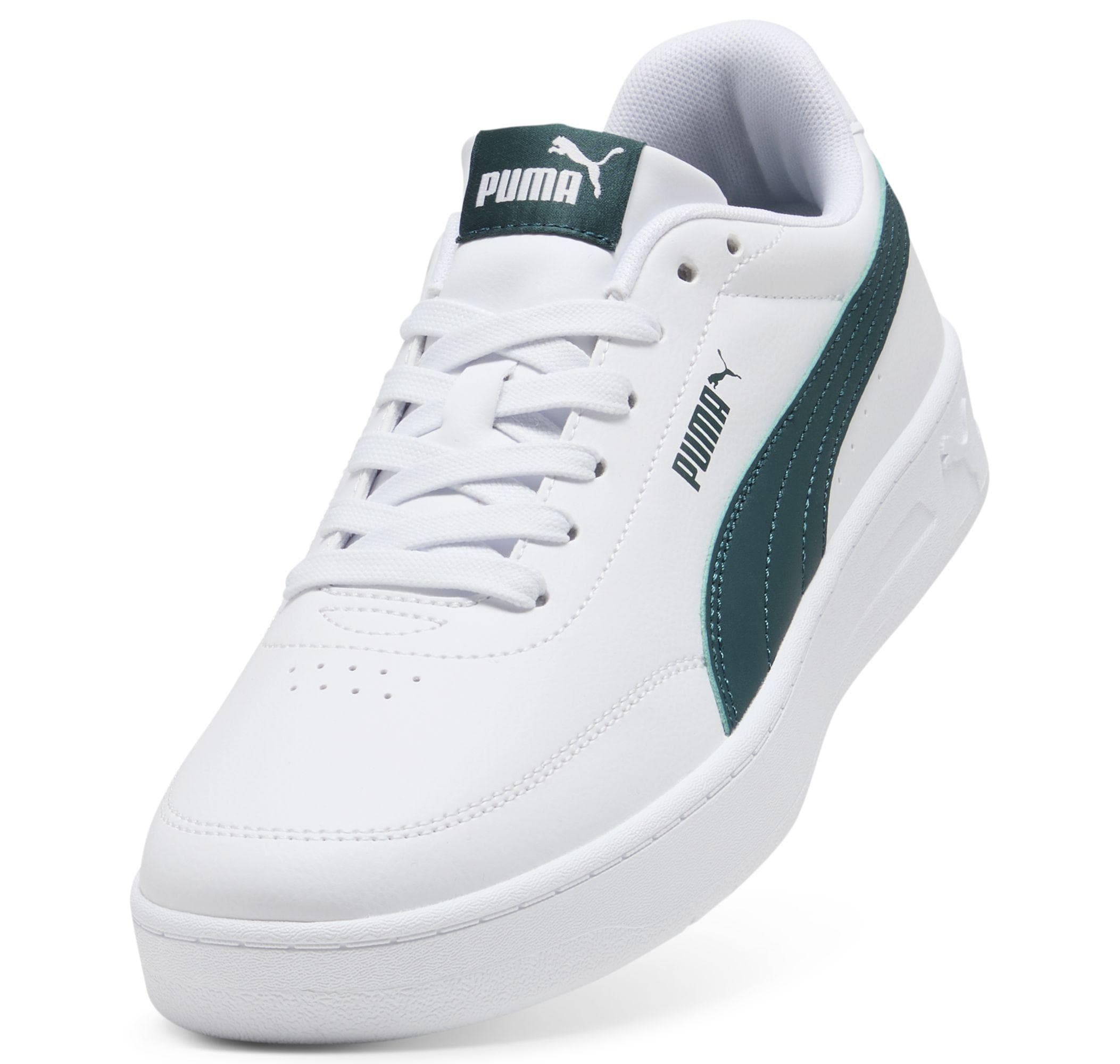Puma Puma Court Classic Clean Erkek Spor Ayakkabı Beyaz - 6