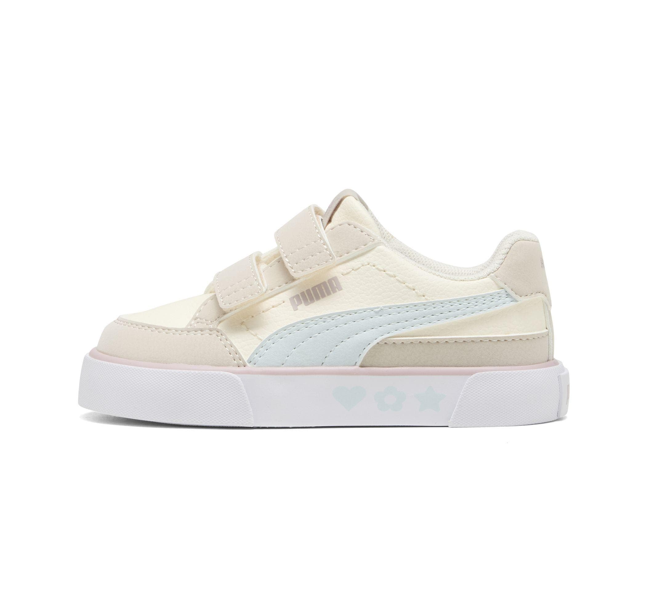 Puma Puma Court Classic Vulc Inf Bebek Spor Ayakkabı Krem