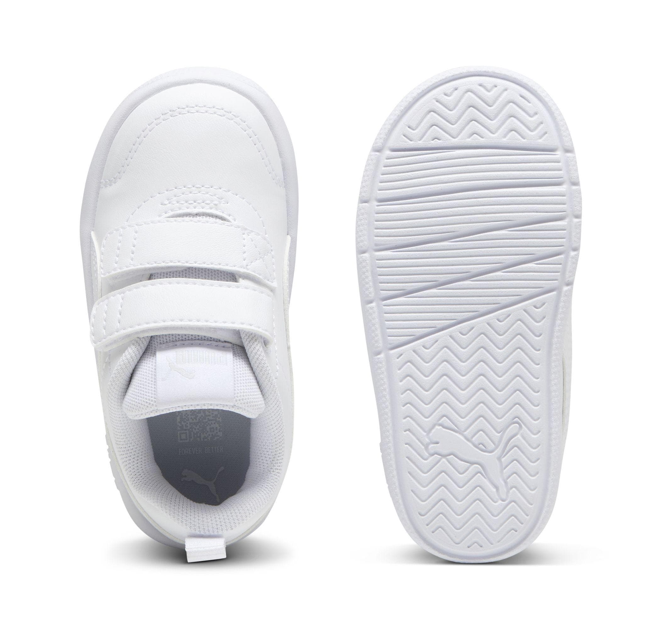 Puma Puma Courtflex V3 V Inf Bebek Spor Ayakkabı Beyaz - 3
