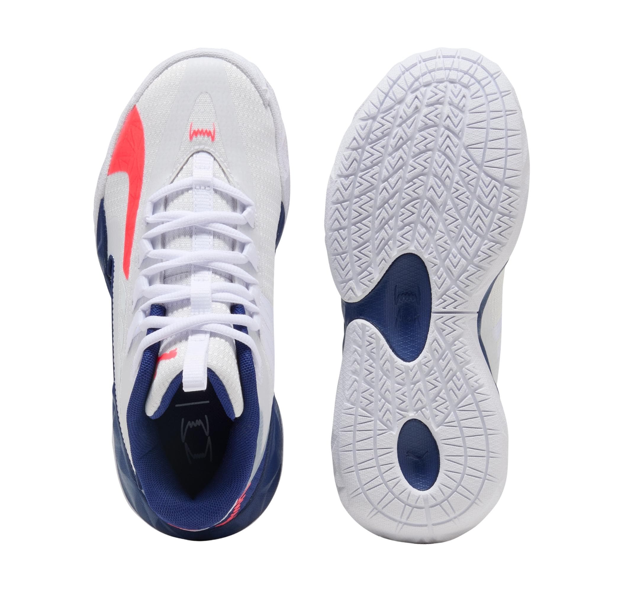 Puma Puma Dagger 2 Jr Çocuk Spor Ayakkabı Beyaz - 6