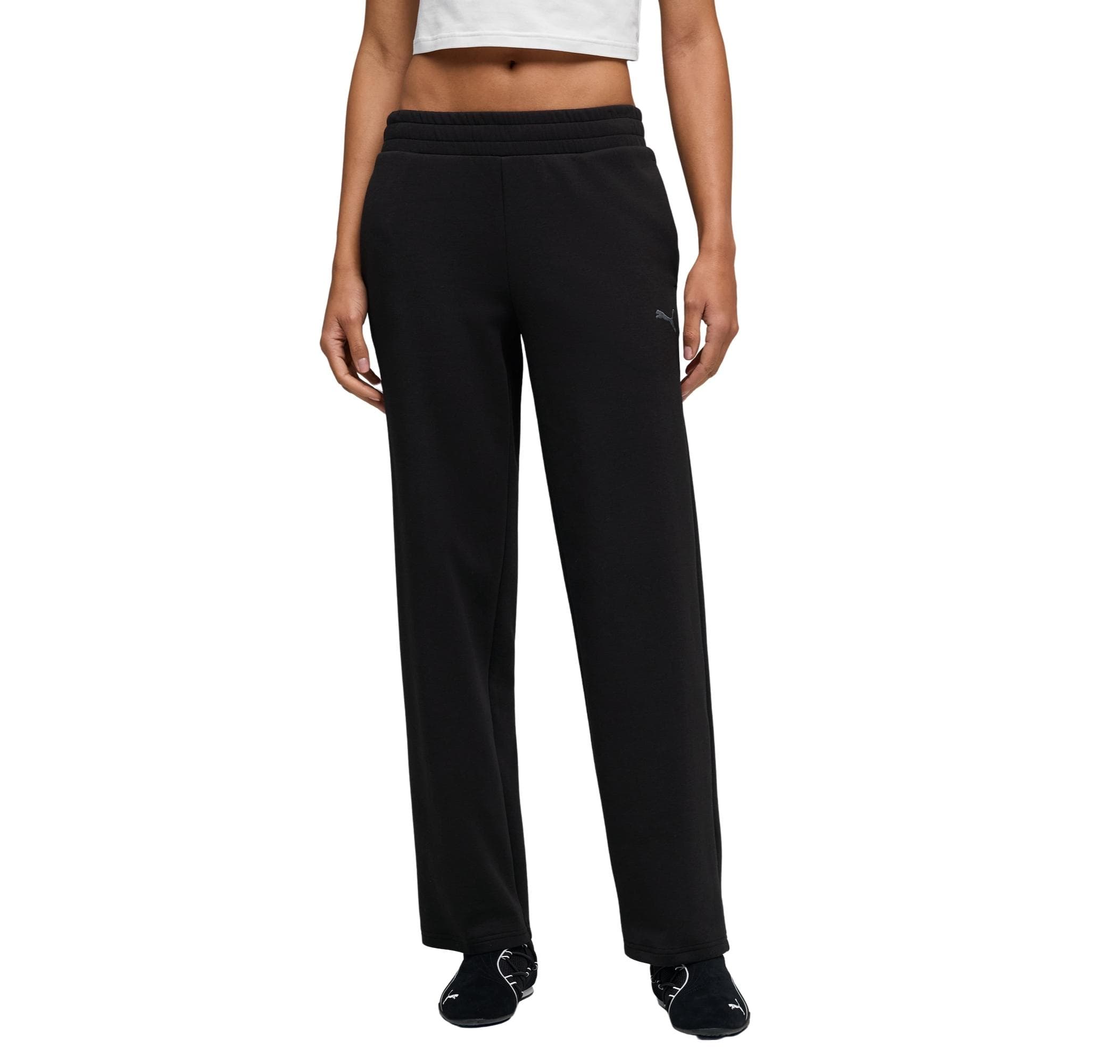 Puma Puma Ess Elevated Pant Kadın Eşofman Altı Siyah