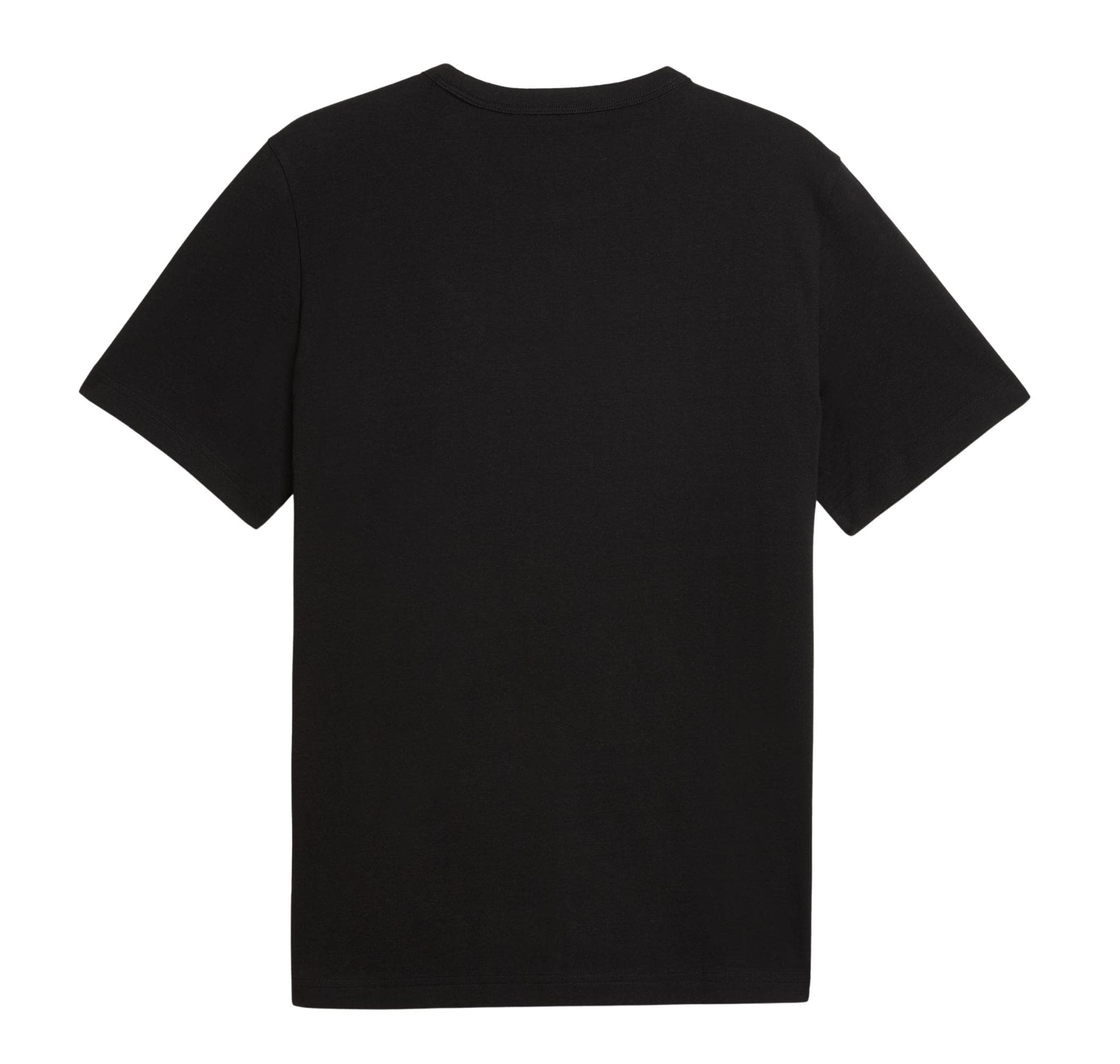 Puma Puma Ess Elevated Tee Tk M Erkek T-Shirt Siyah - 2