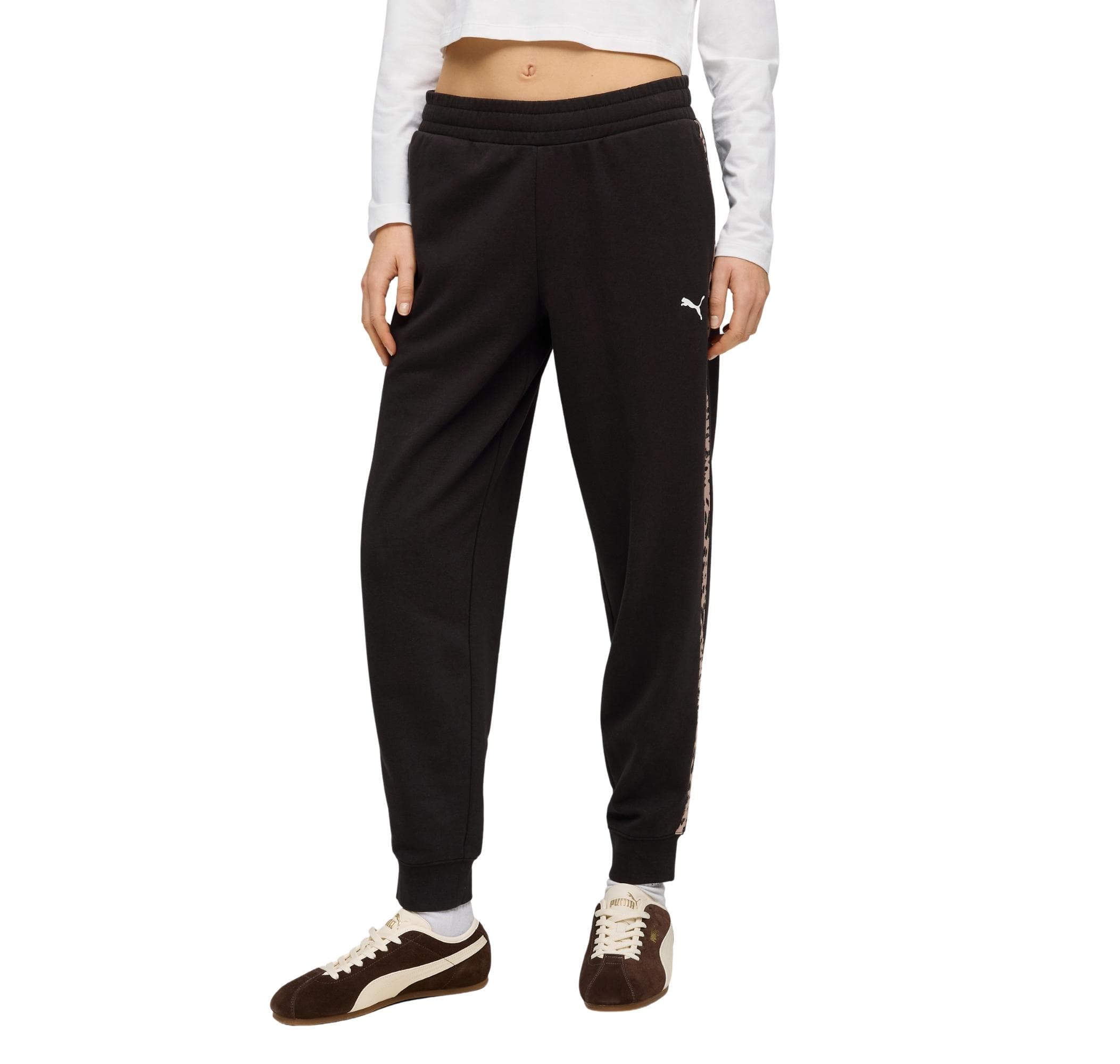 Puma Puma Ess Graphıc Animal Pants Kadın Eşofman Altı Siyah