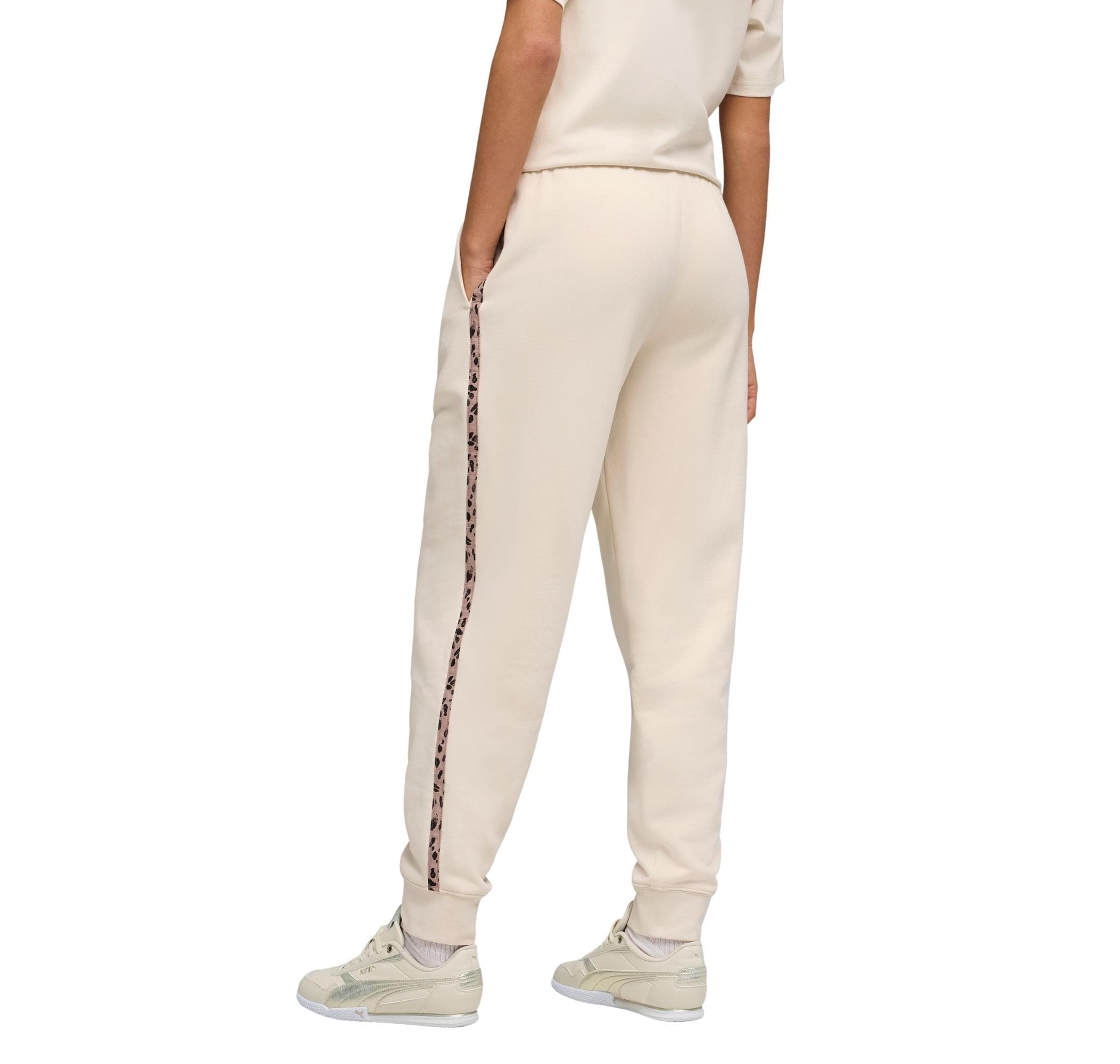 Puma Puma Ess Graphıc Animal Pants Kadın Eşofman Altı Bej - 3