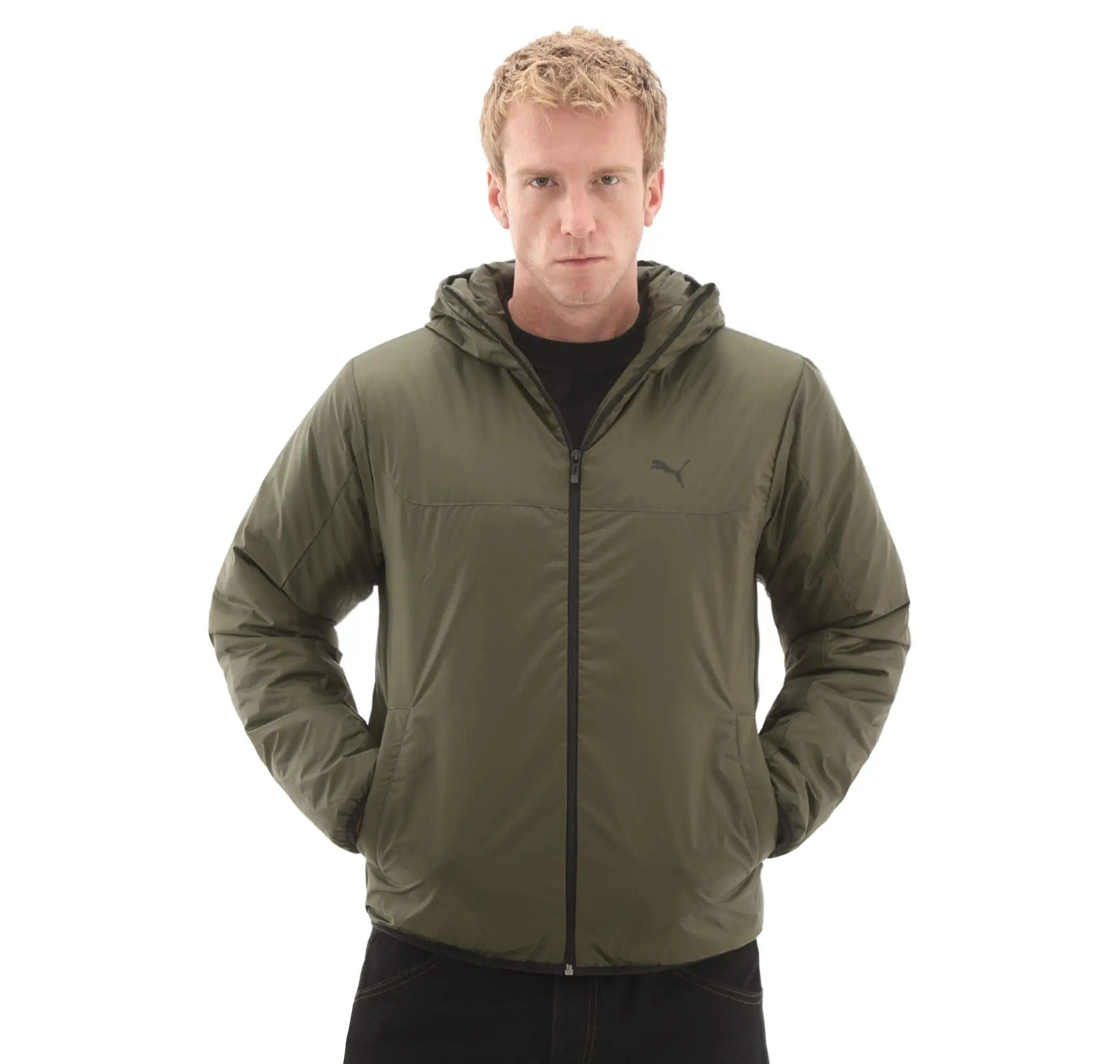 Puma Puma Ess Light Padded Jacket Erkek Mont Yeşil