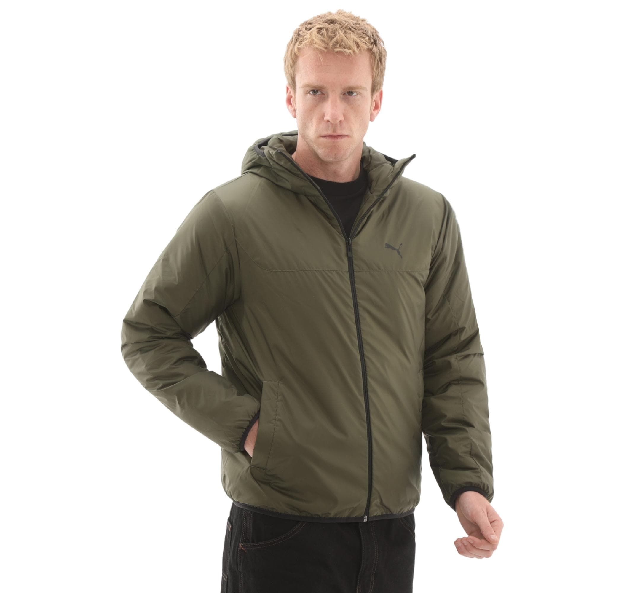 Puma Puma Ess Light Padded Jacket Erkek Mont Yeşil - 3