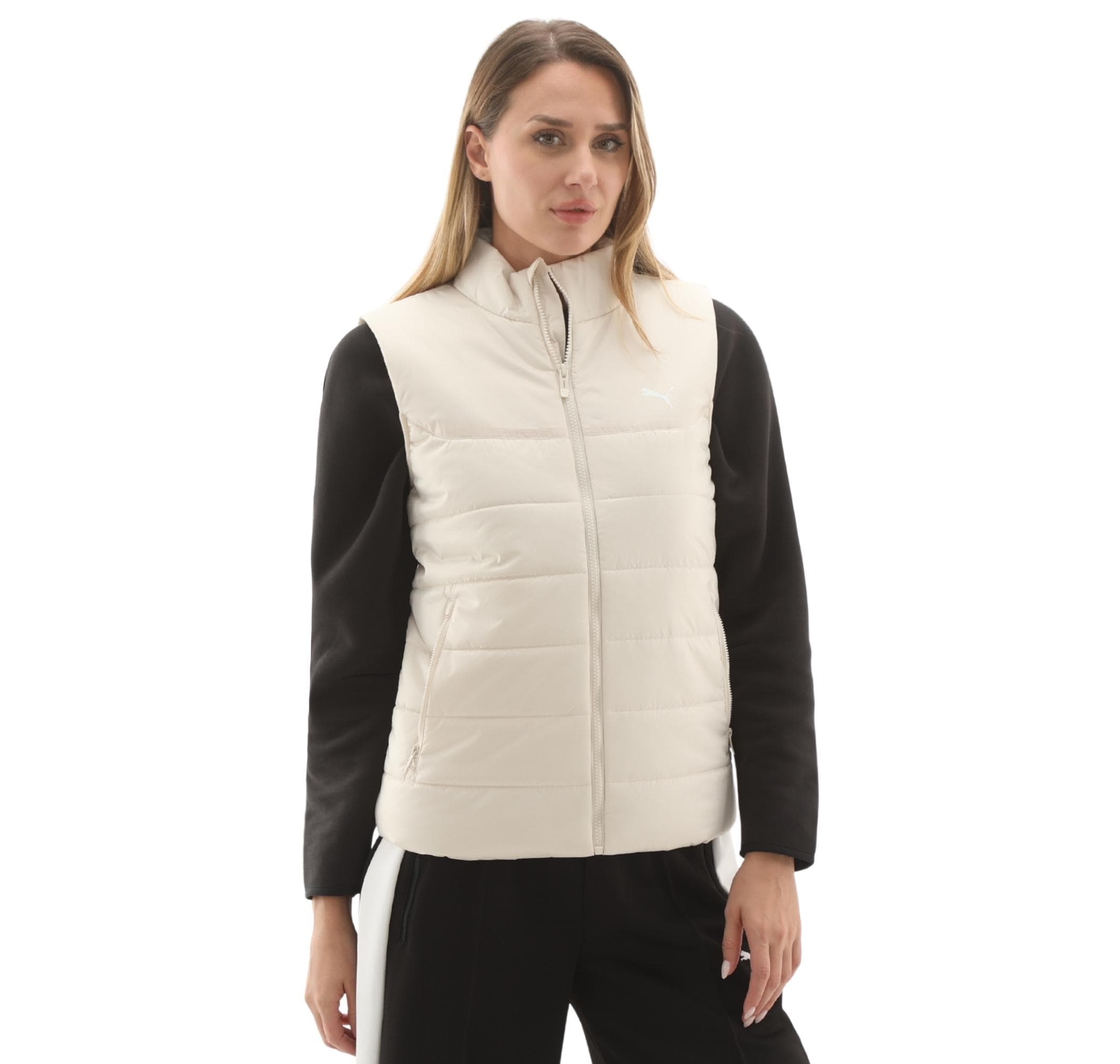 Puma Puma Ess Padded Vest Kadın Yelek Beyaz - 3