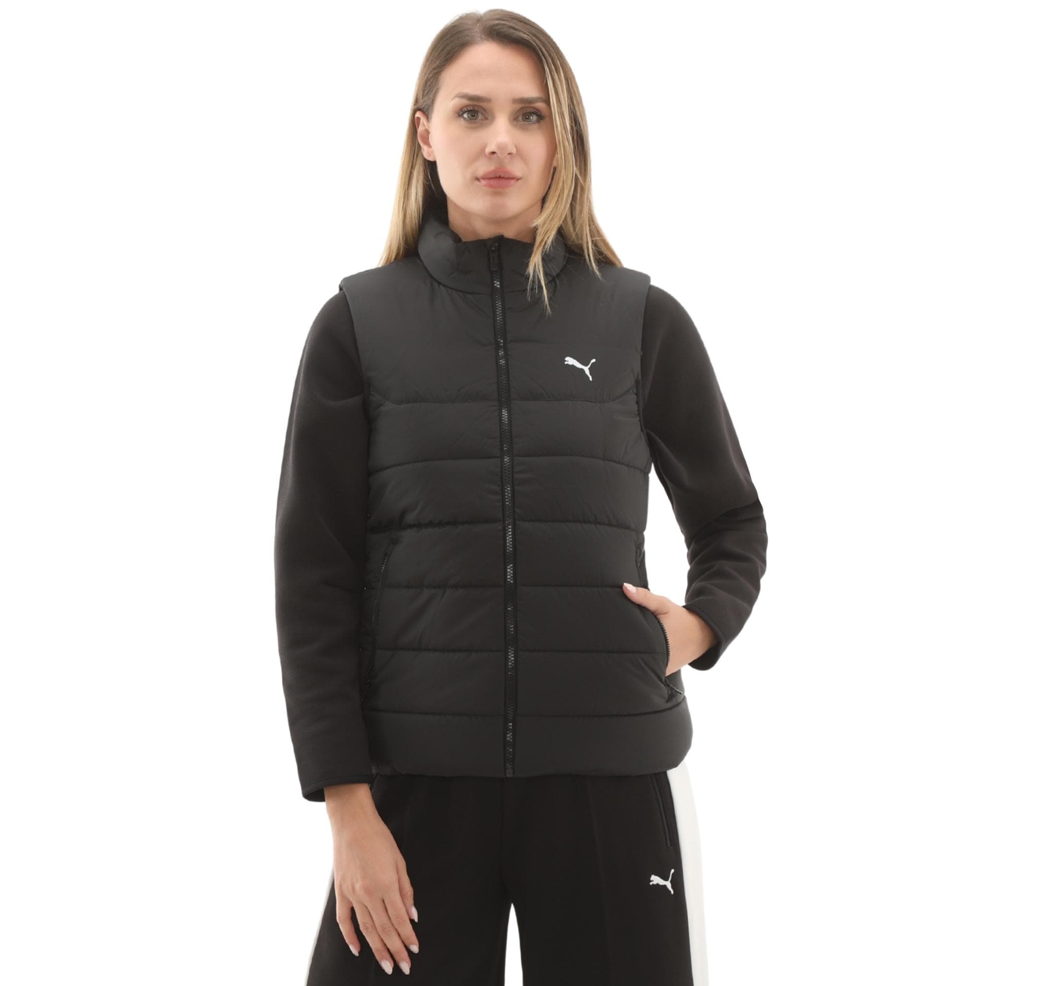 Puma Puma Ess Padded Vest Kadın Yelek Siyah