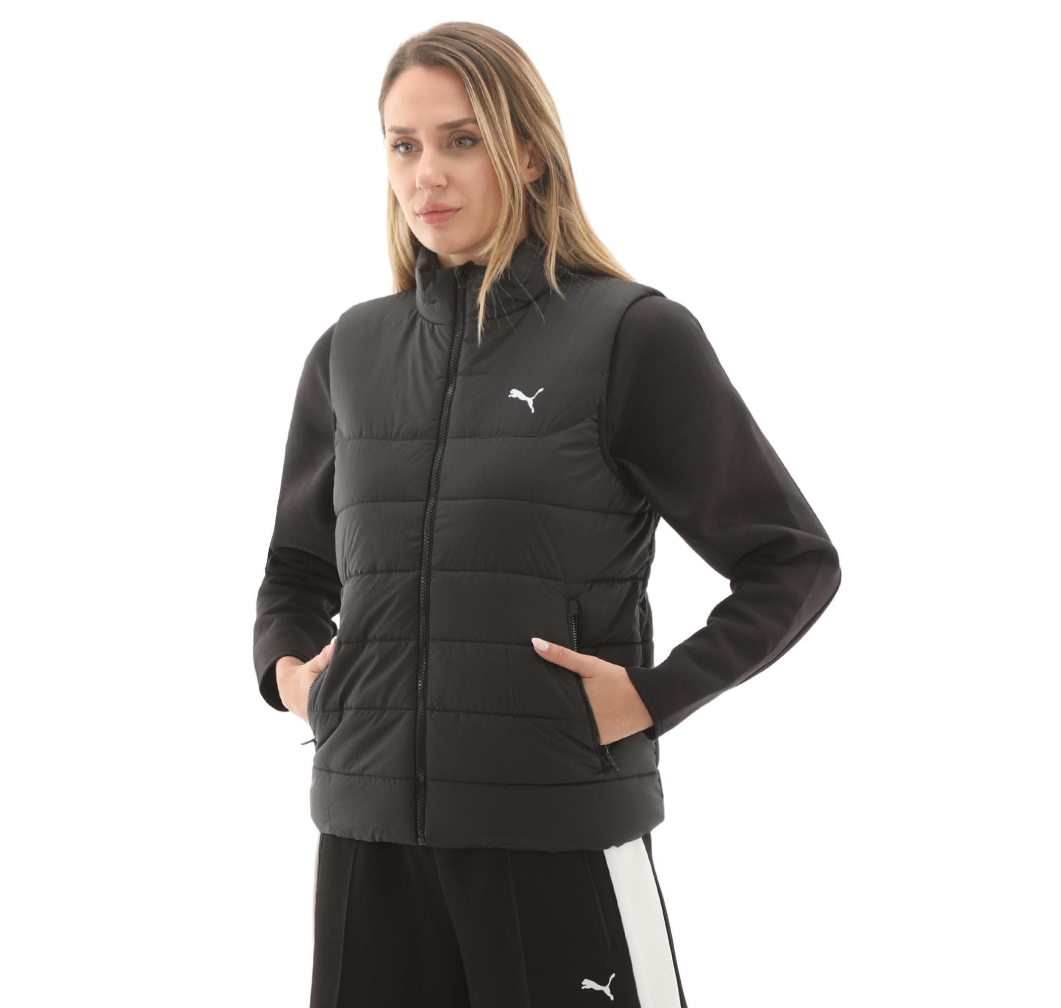 Puma Puma Ess Padded Vest Kadın Yelek Siyah - 2