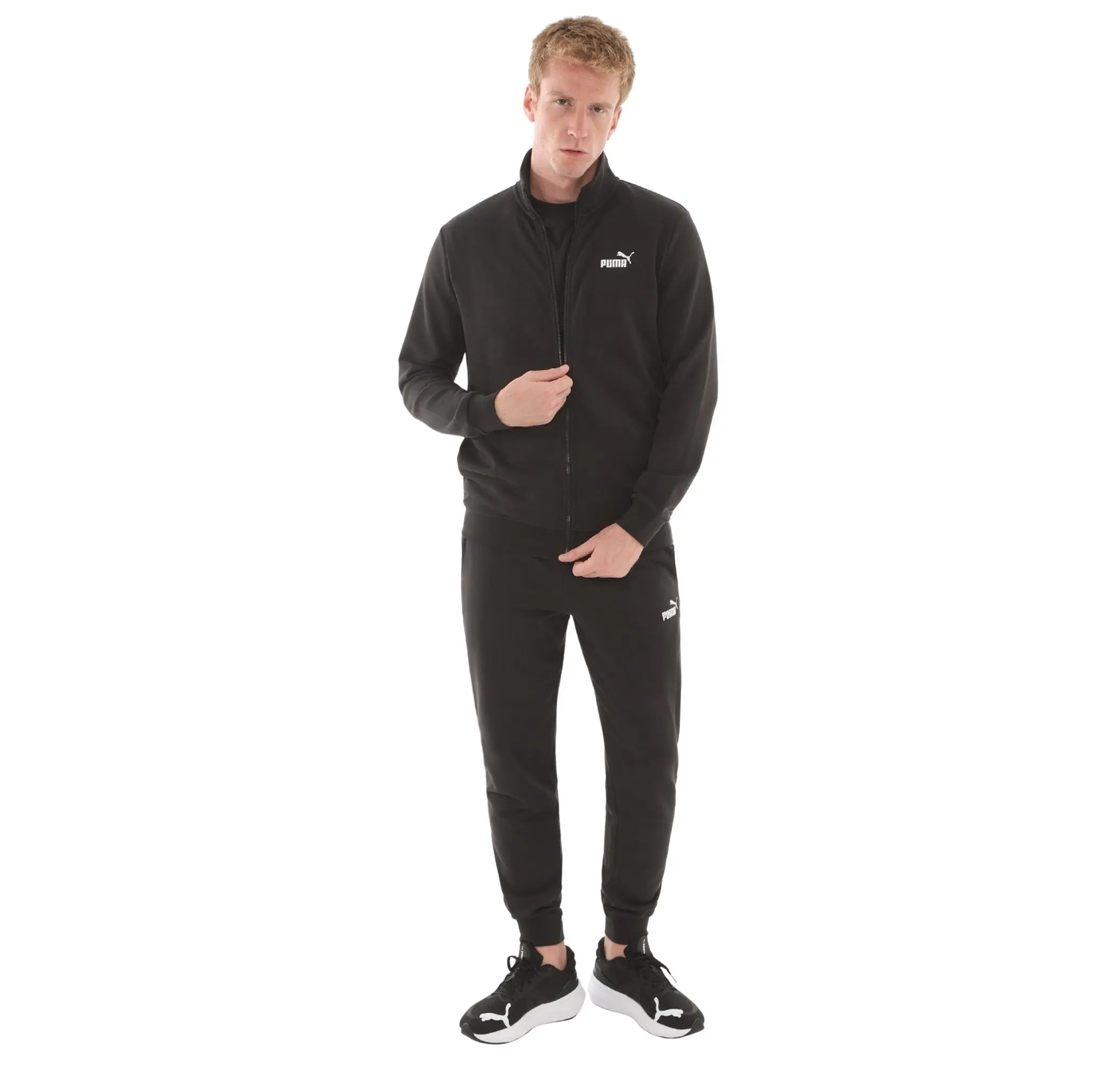 Puma Puma Ess Sweat Suit Erkek Eşofman Takımı Siyah - 3