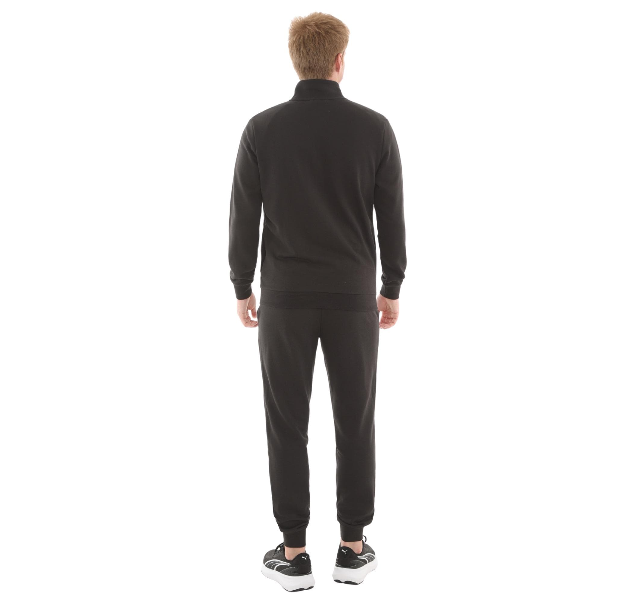 Puma Puma Ess Sweat Suit Erkek Eşofman Takımı Siyah - 5
