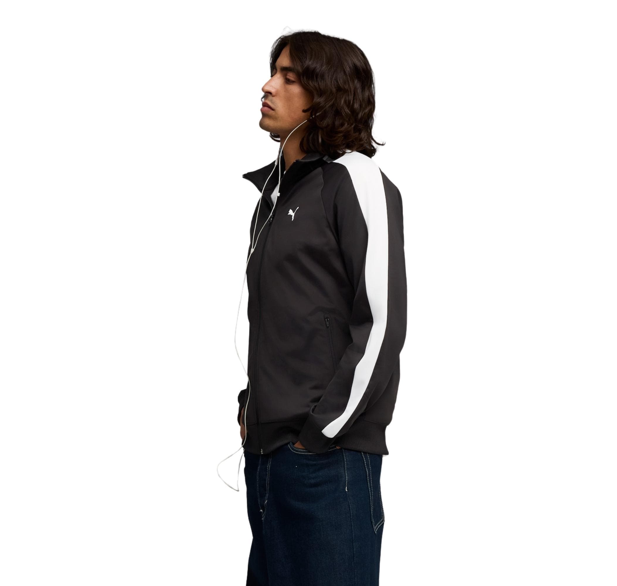 Puma Puma Ess T7 Poly Track Jacket Erkek Ceket Siyah - 2