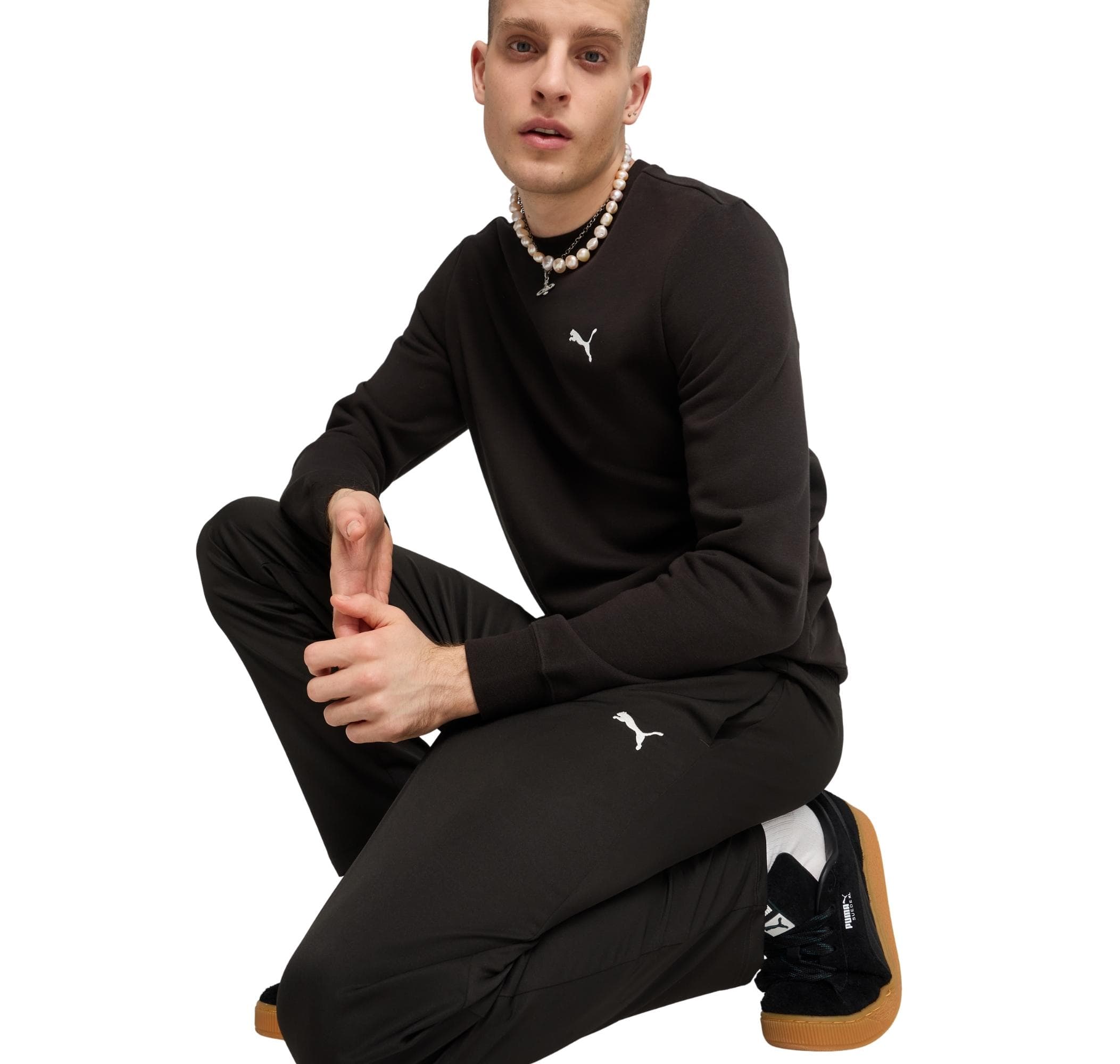 Puma Puma Ess Woven Pant Erkek Eşofman Altı Siyah - 4