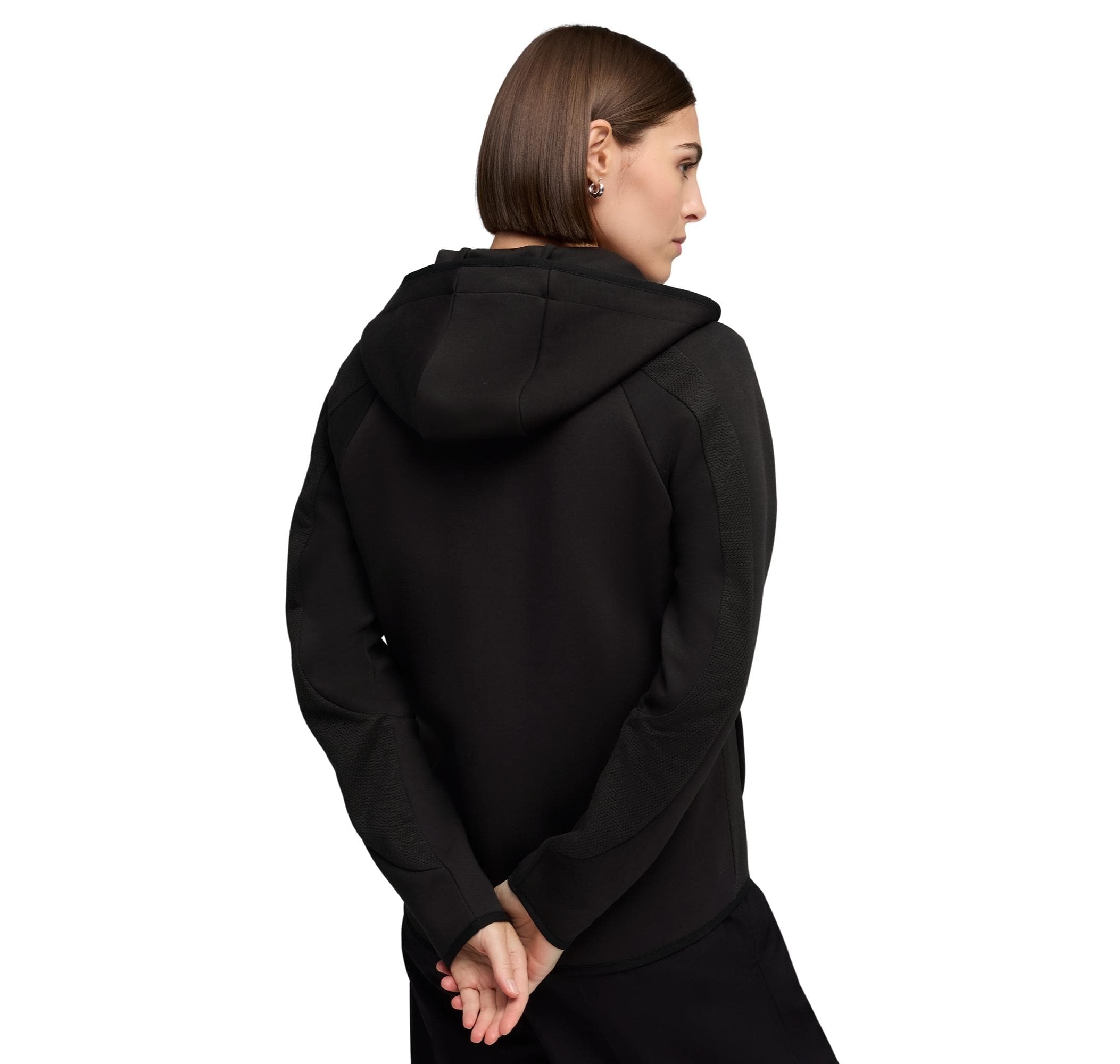 Puma Puma Evostrıpe Full-Zip Hoodie Dk Kadın Ceket Siyah - 3