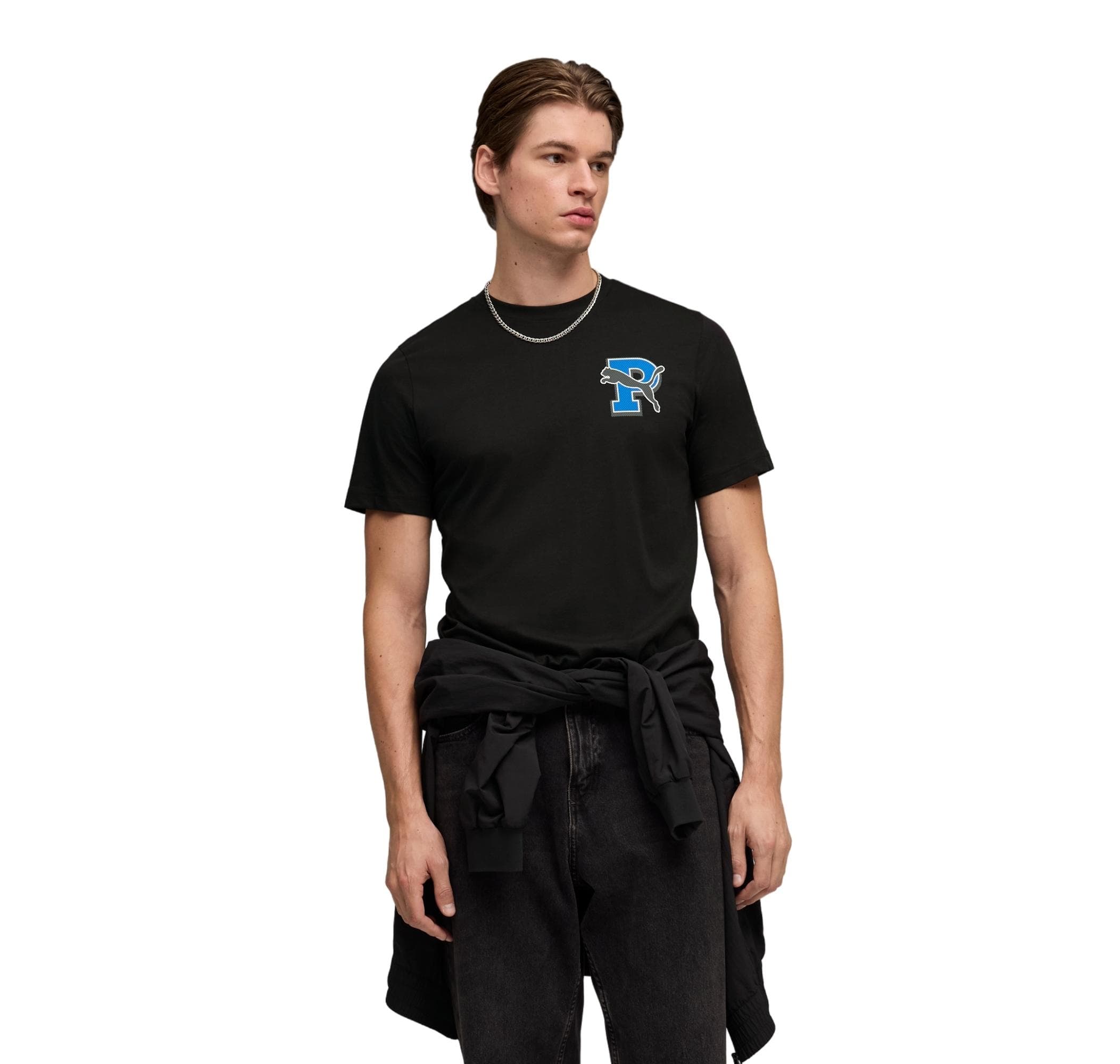 Puma Puma Graphıc Tee Erkek T-Shirt Siyah
