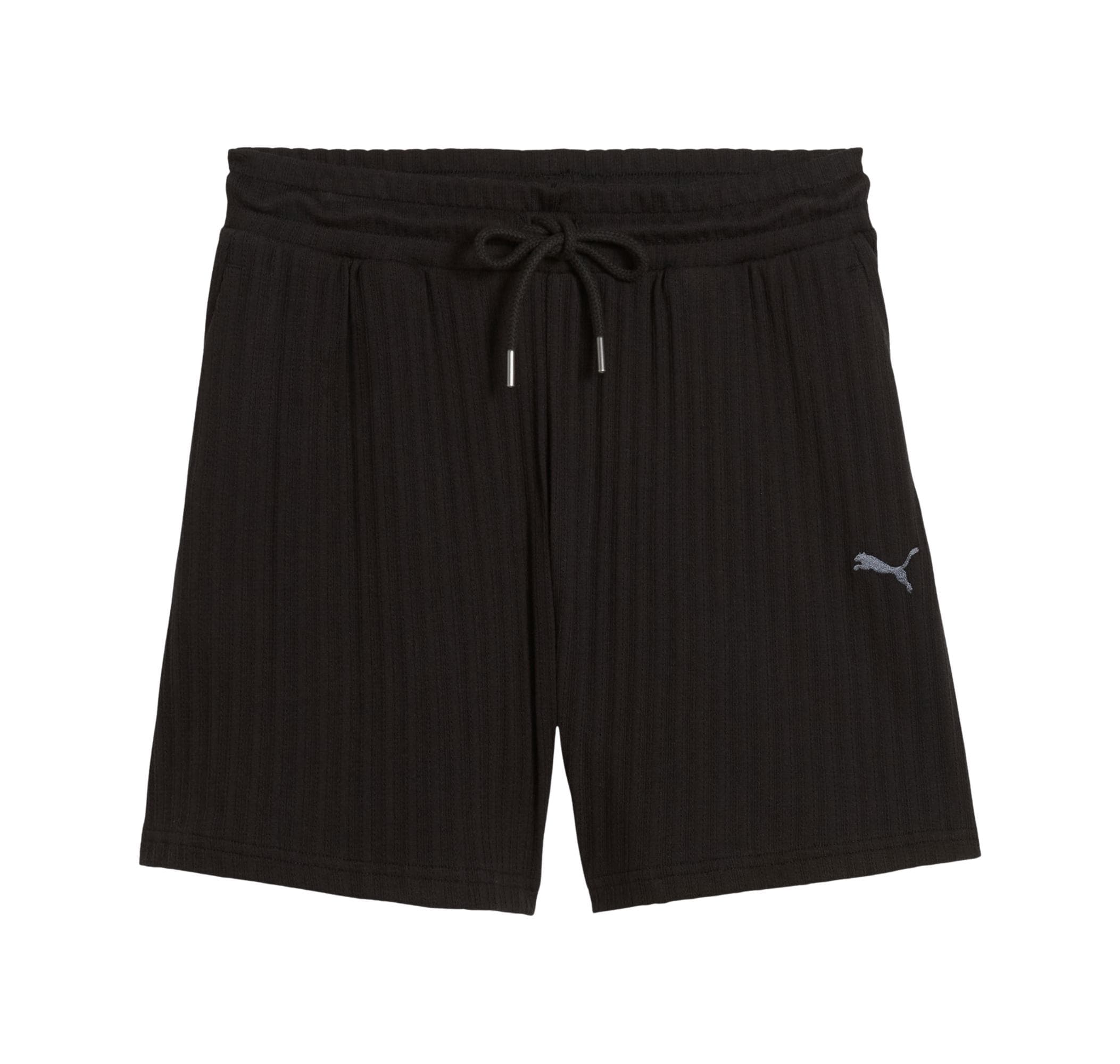 Puma Puma Her High-Waist Shorts Kadın Şort Ve Kapri Siyah - 4