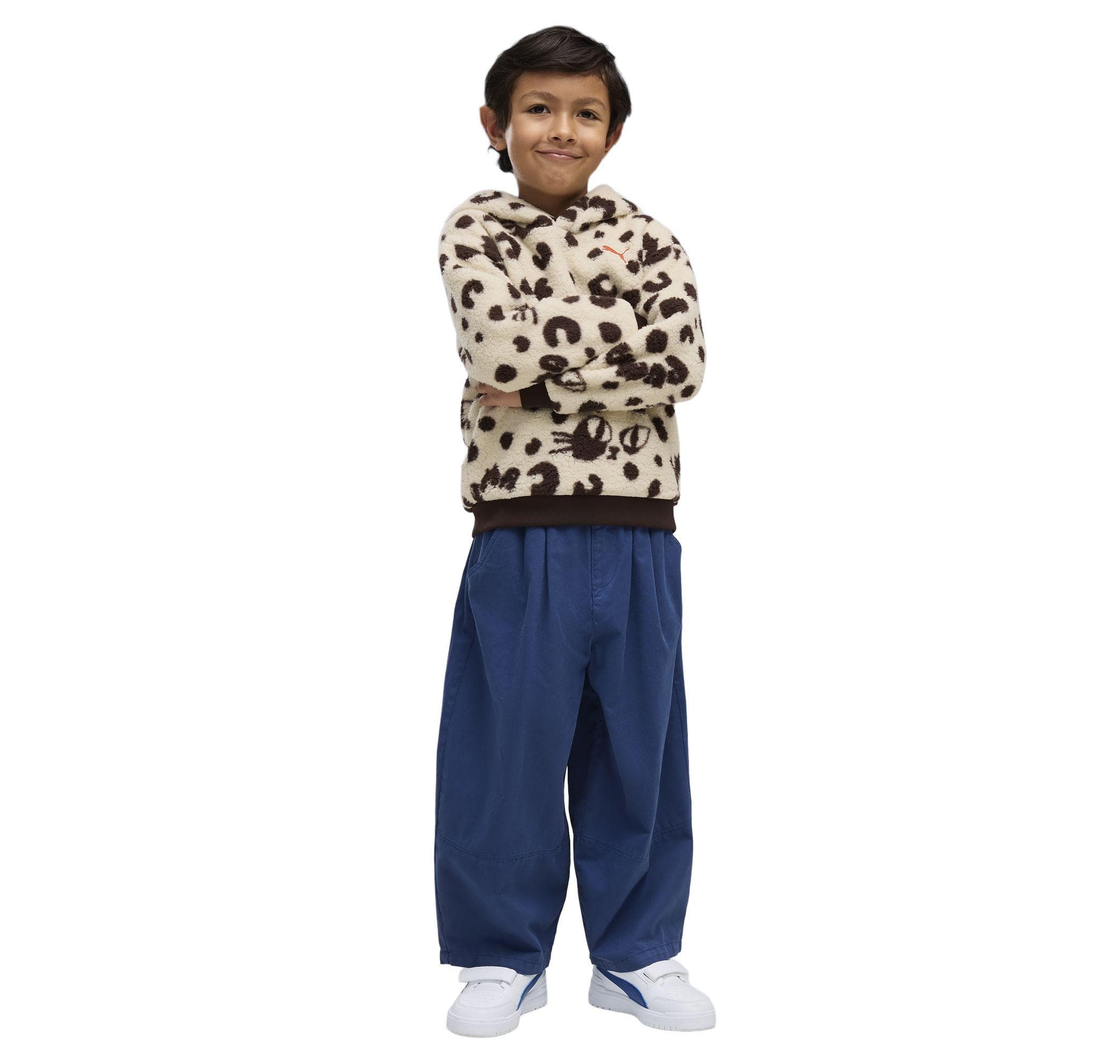 Puma Puma Imagınary Frıend Hoodie Çocuk Sweatshirt Bej - 3