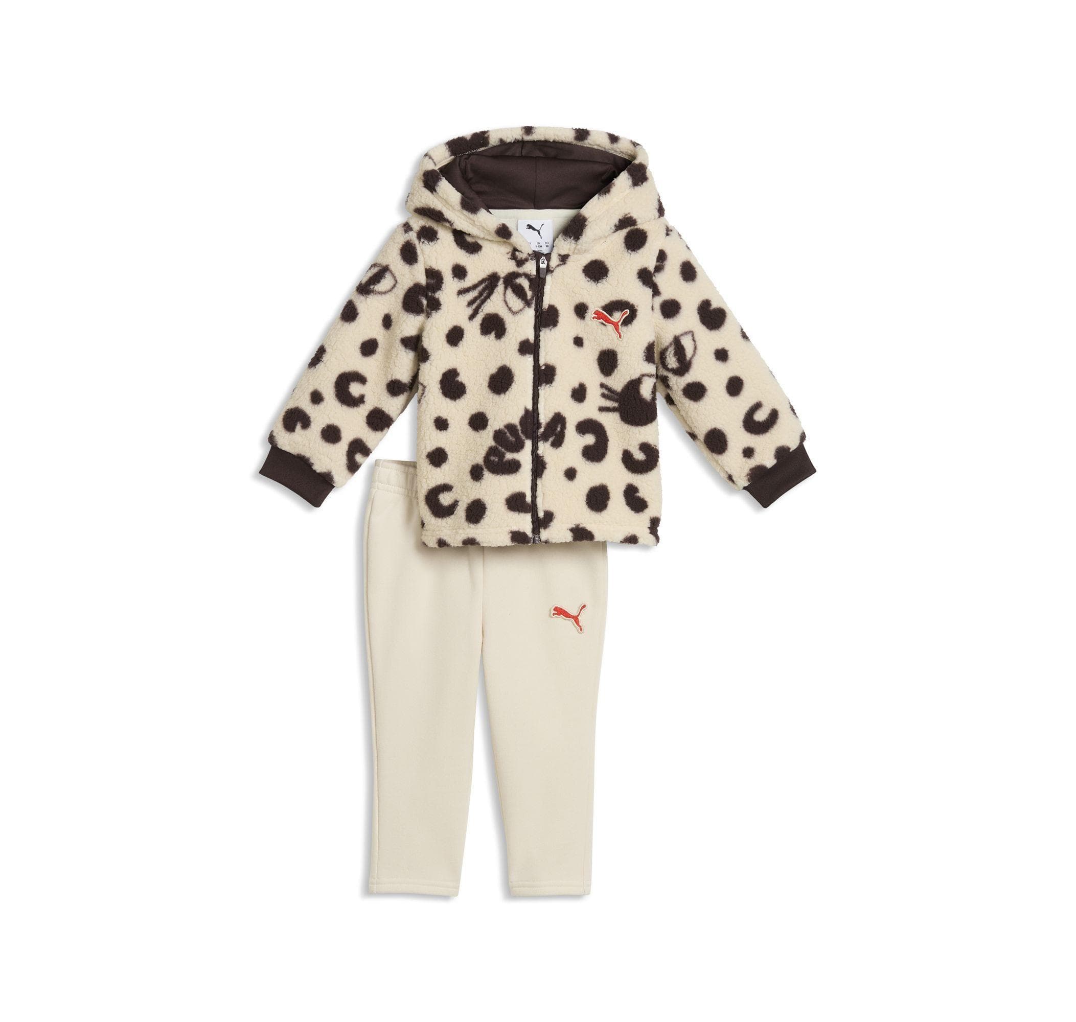 Puma Puma Imagınary Frıend Set Bebek Eşofman Takımı Bej