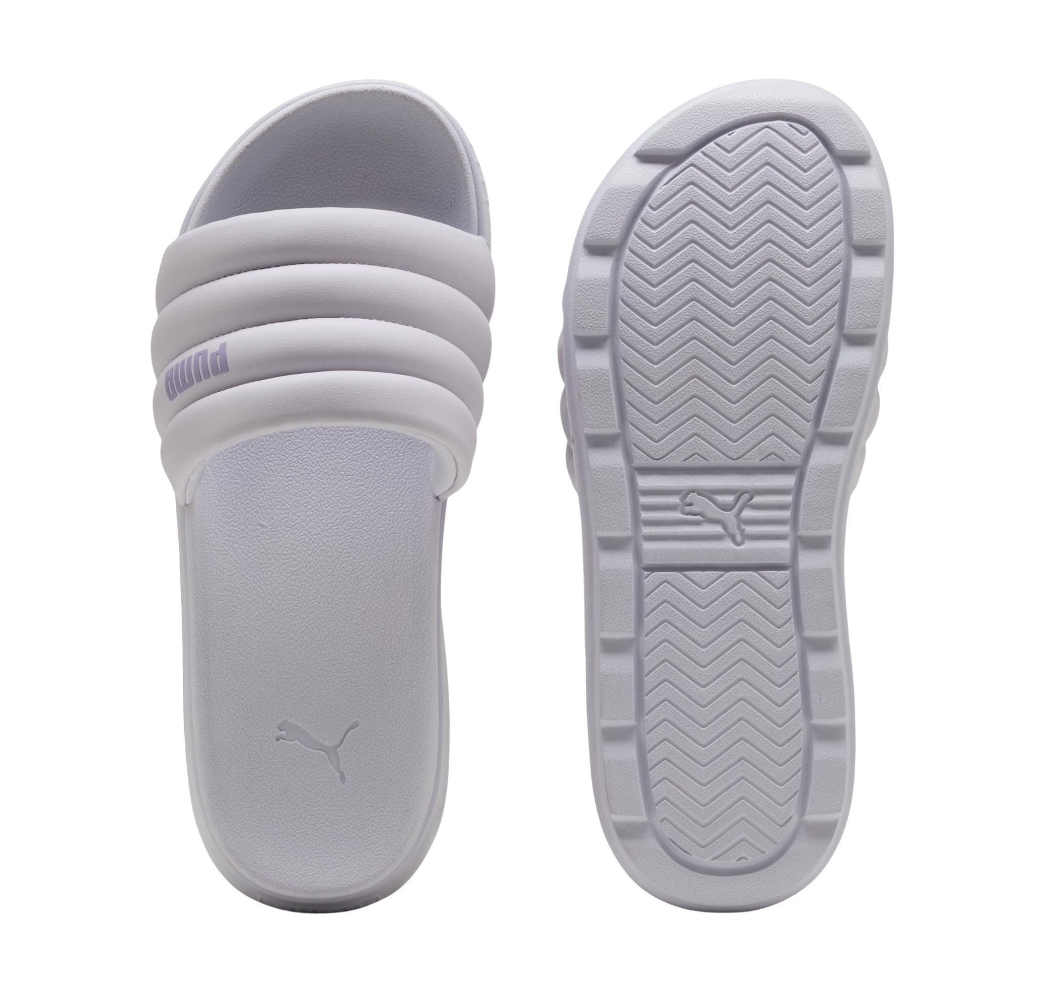 Puma Puma Karmen Slide Puffy Kadın Terlik Mor - 5