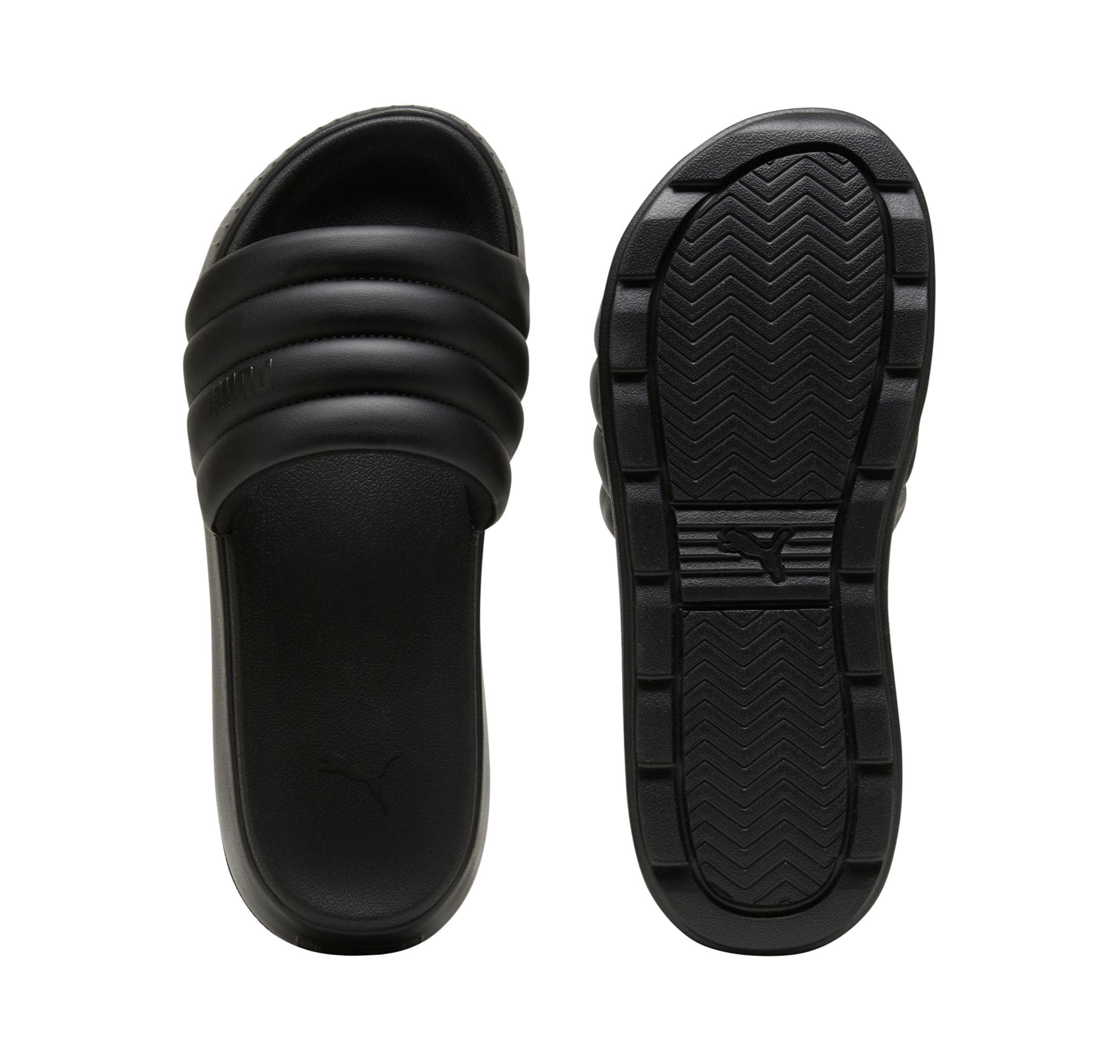 Puma Puma Karmen Slide Puffy Kadın Terlik Siyah - 5