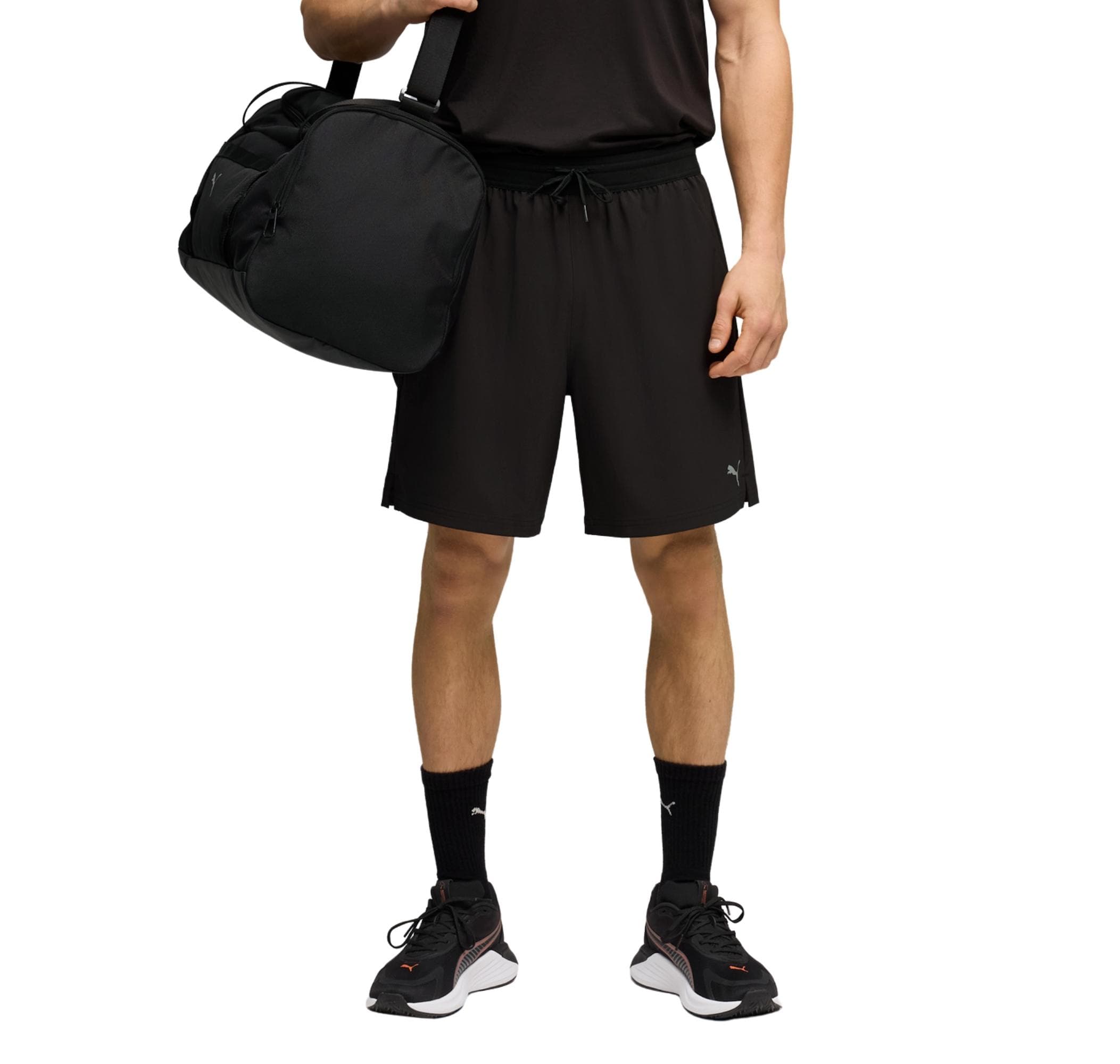 Puma Puma M Pwrtraın Fabrıc Mıx Short Erkek Şort Ve Kapri Siyah - 2