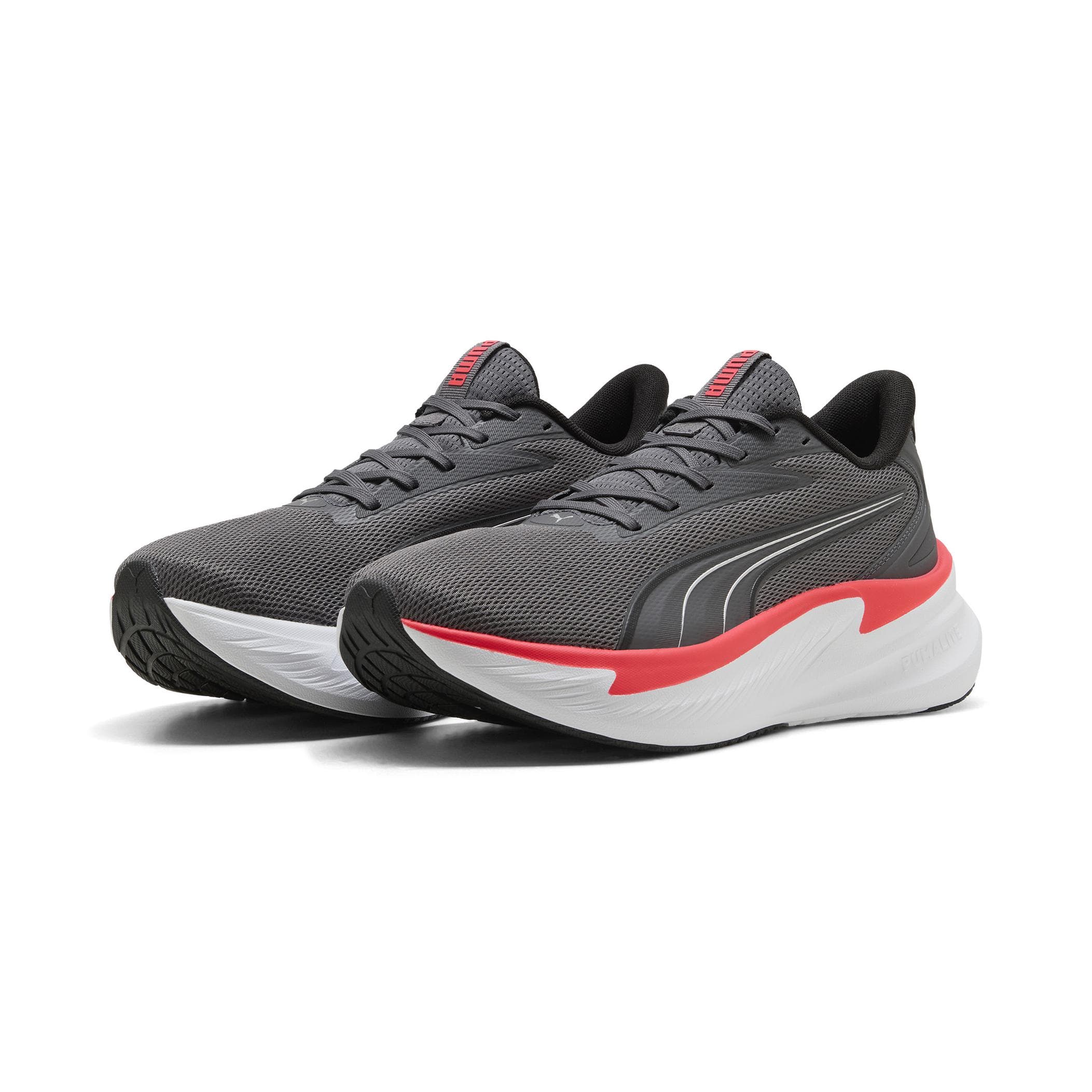 Puma Puma Maxstride Lite Erkek Spor Ayakkabı Gri - 2