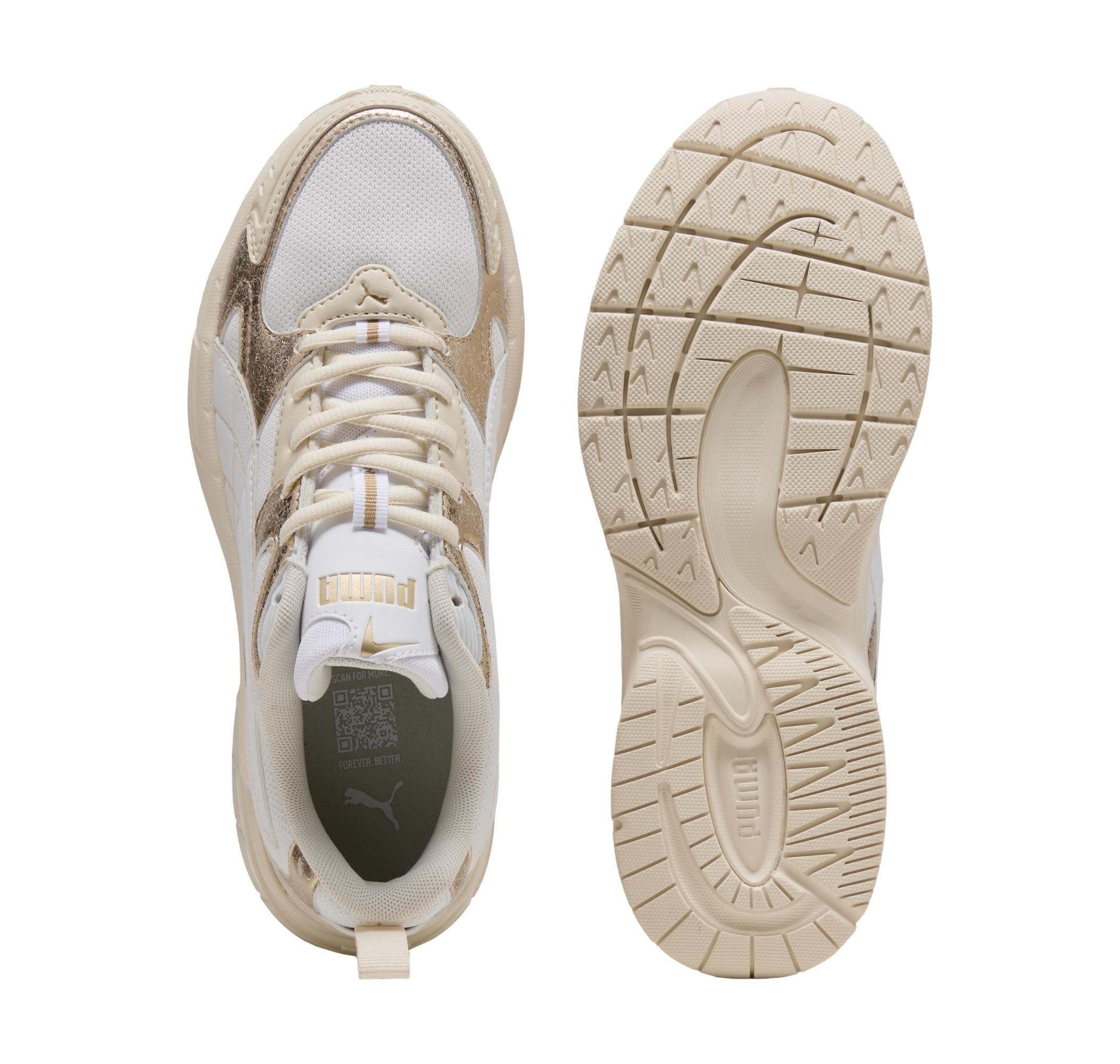 Puma Puma Mıl.tech2000 Metall. Whisper Kadın Spor Ayakkabı Beyaz - 6