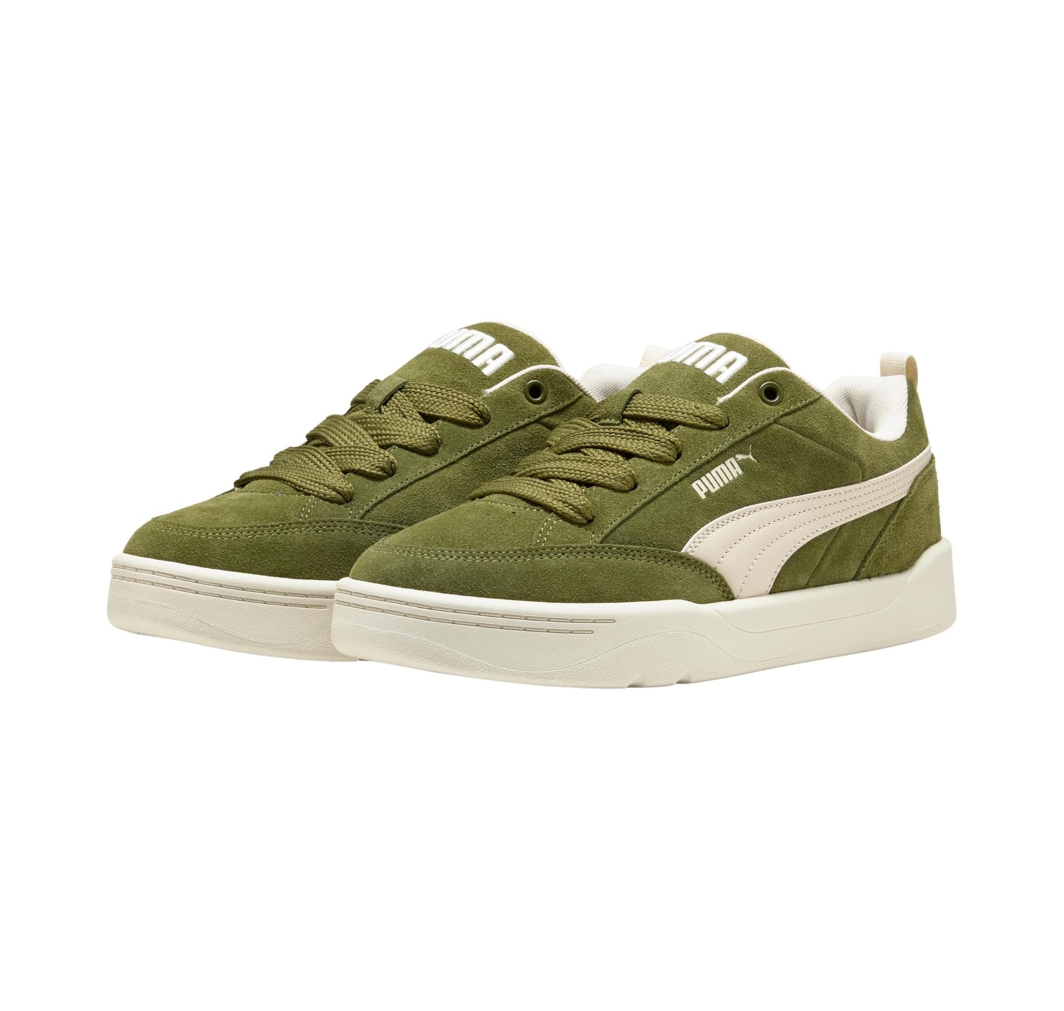 Puma Puma Park Lifestyle Raw Spor Ayakkabı Yeşil - 2