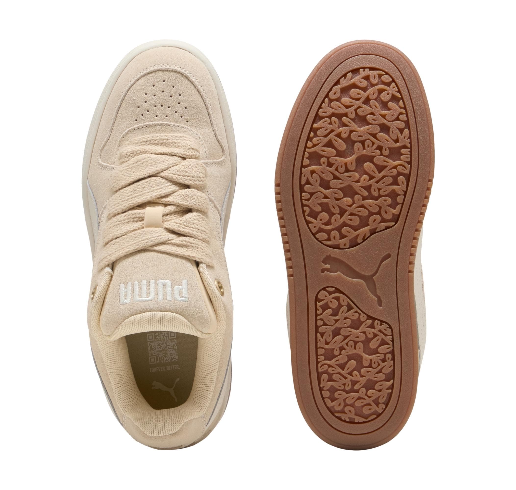 Puma Puma Park Luna Sd Kadın Spor Ayakkabı Bej - 6