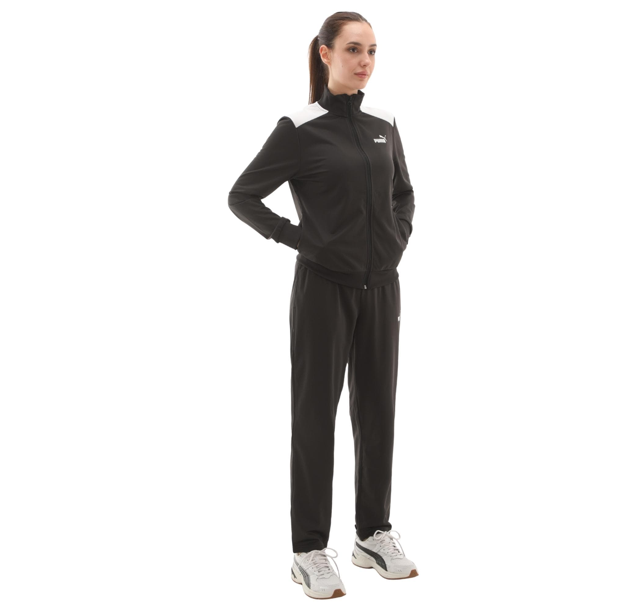 Puma Puma Poly Suit Kadın Eşofman Takımı Siyah - 2