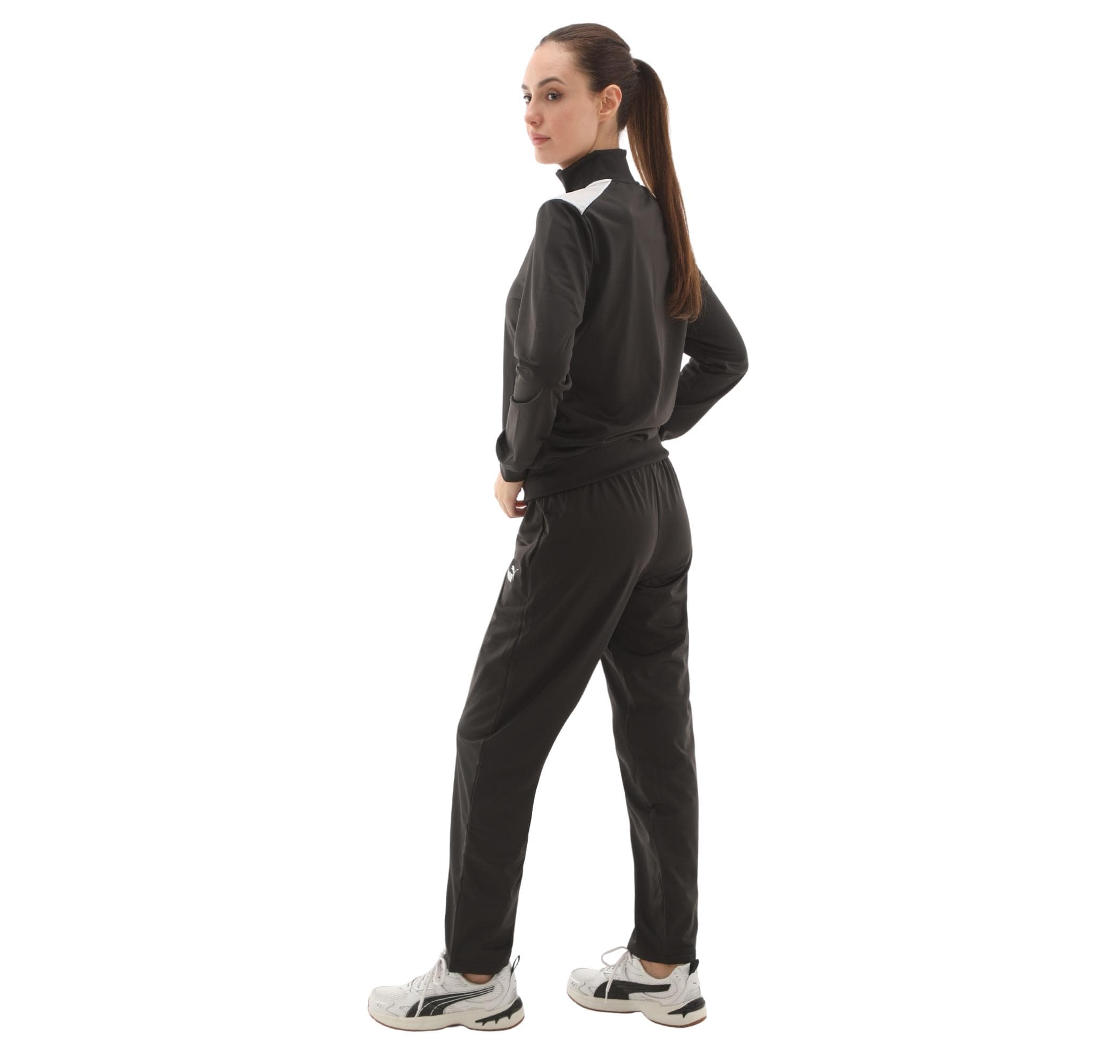 Puma Puma Poly Suit Kadın Eşofman Takımı Siyah - 4