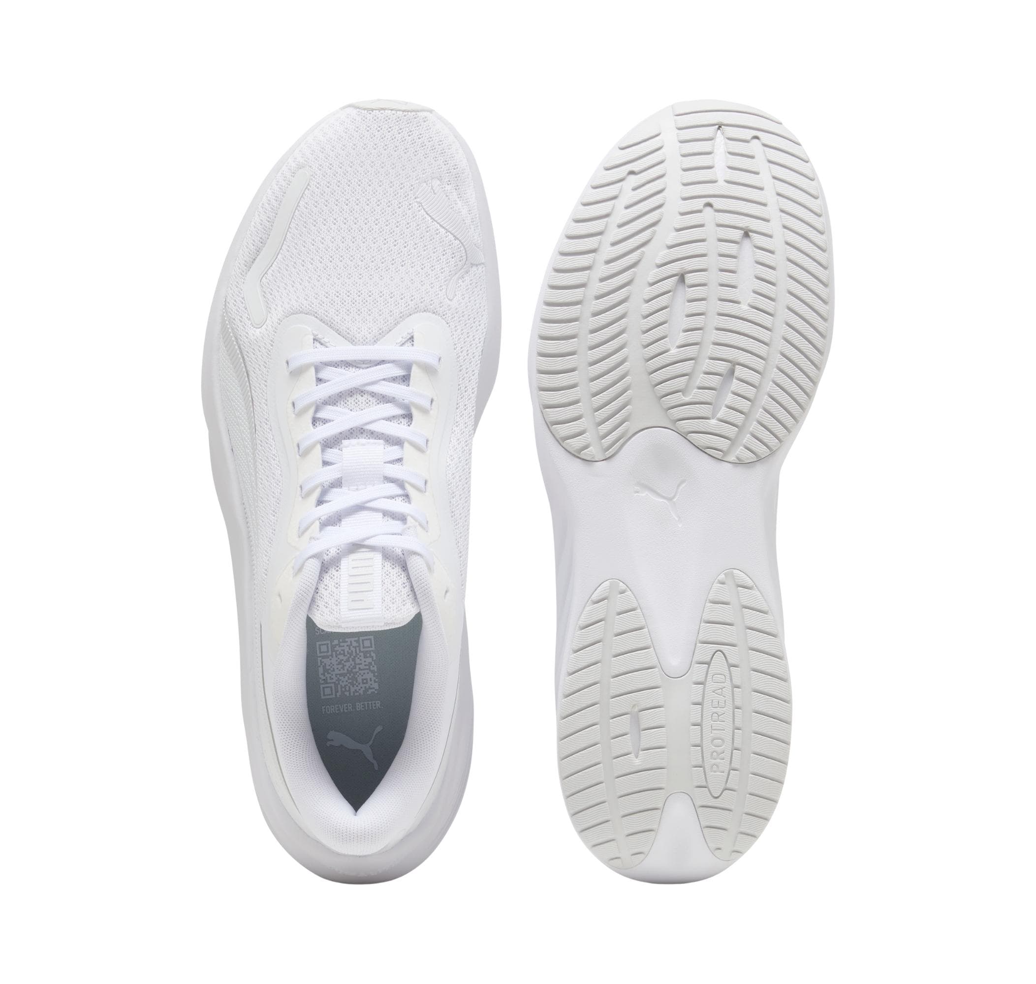 Puma Puma Pounce Lite Erkek Spor Ayakkabı Beyaz - 6