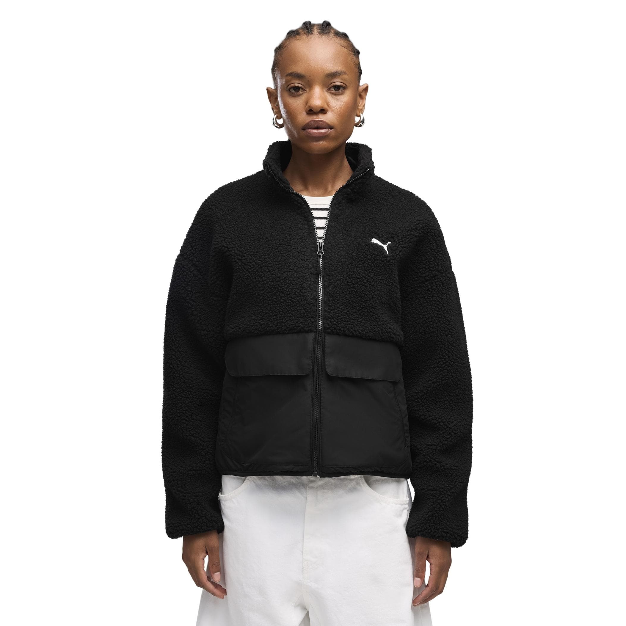 Puma Puma Re:fibre Sherpa Jacket W Kadın