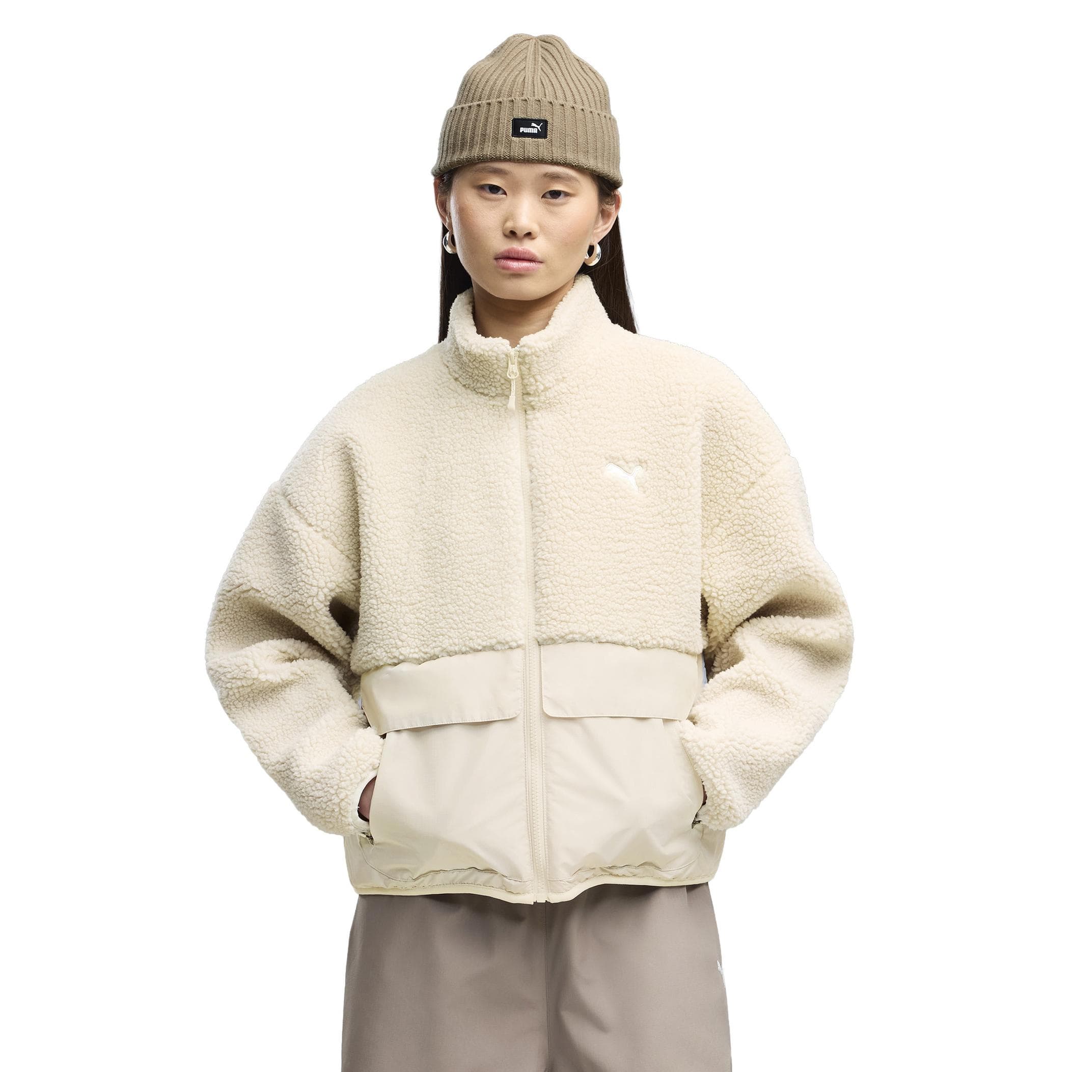 Puma Puma Re:fibre Sherpa Jacket W Kadın