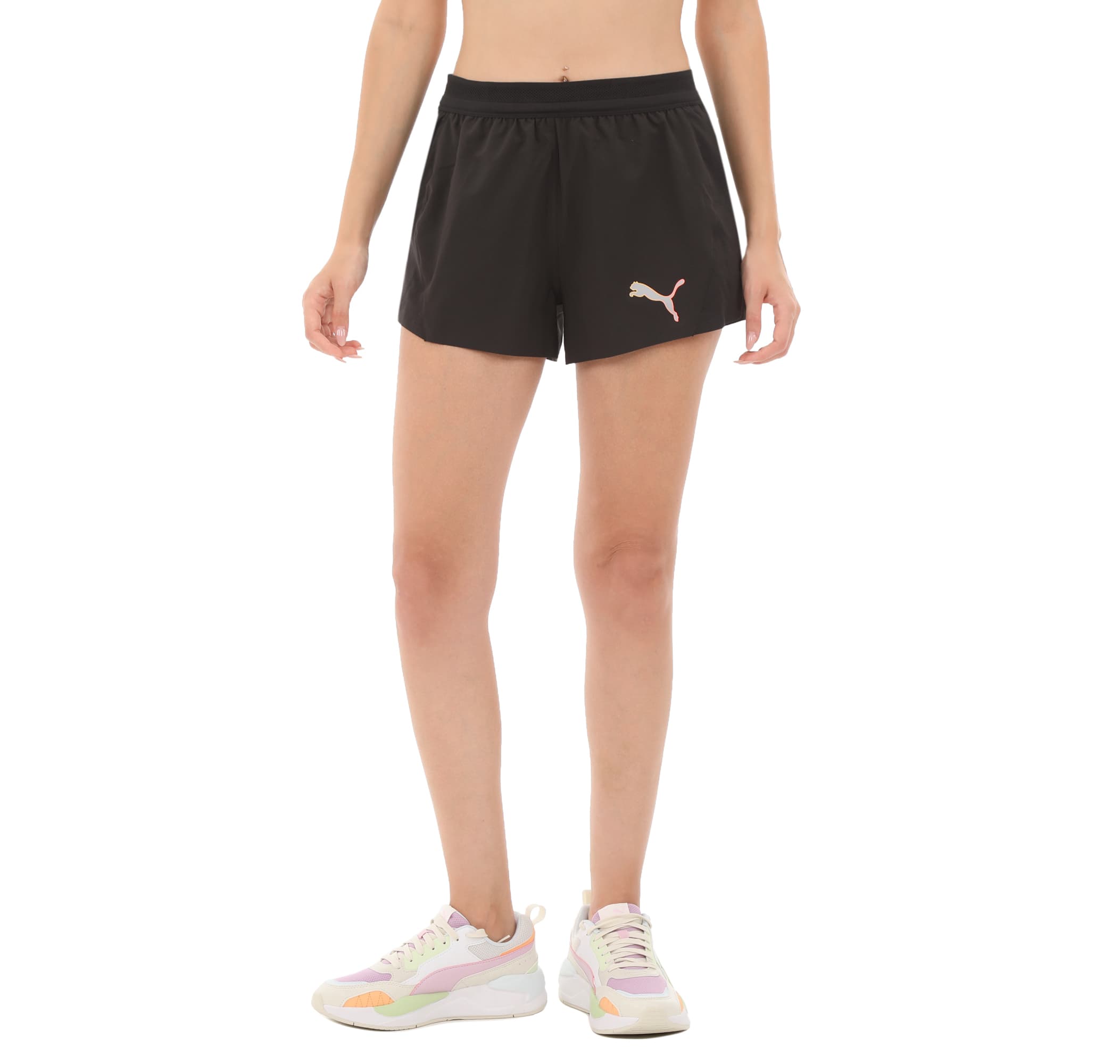 Puma Puma Run Ultrwve Vlcty 3" Shrt W Kadın Şort Ve Kapri Siyah