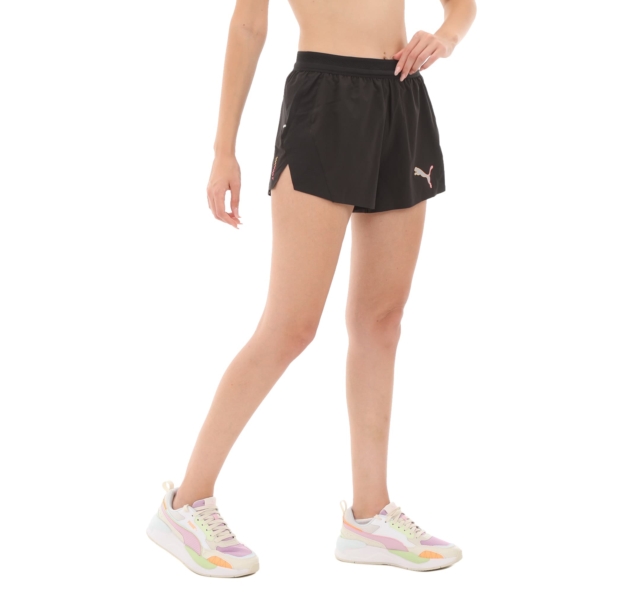 Puma Puma Run Ultrwve Vlcty 3" Shrt W Kadın Şort Ve Kapri Siyah - 3